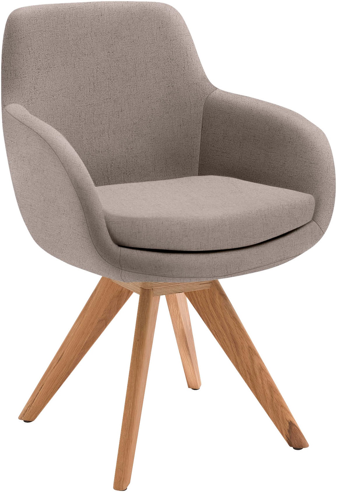 Musterring Esszimmerstuhl »Tavia« (Set) 2 Stk.Stativgestell Wildeiche massi günstig online kaufen