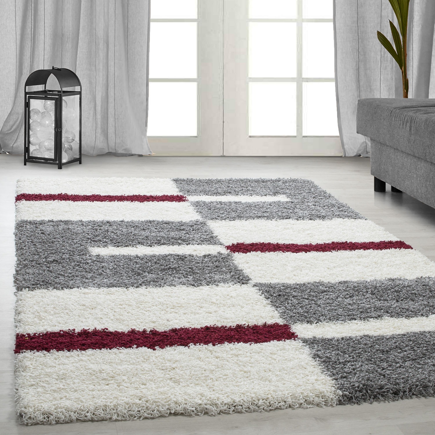 Ayyildiz Teppiche Hochflor-Teppich »Gala Shaggy 2505«, rechteckig, 30 mm Hö günstig online kaufen