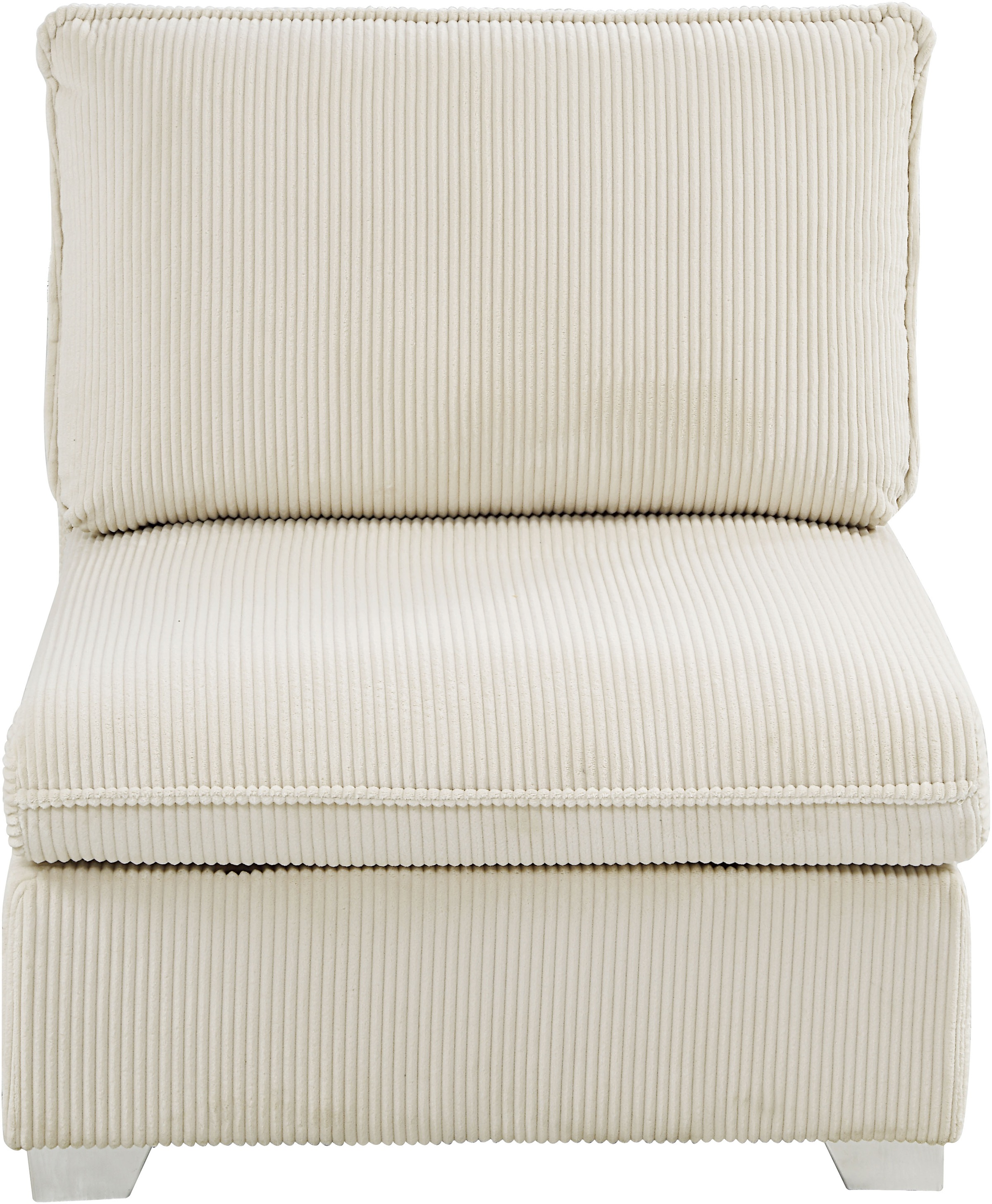 ATLANTIC home collection Wohnlandschaft, modularer 4-Sitzer mit 2 Hockern, weicher Cordbezug
