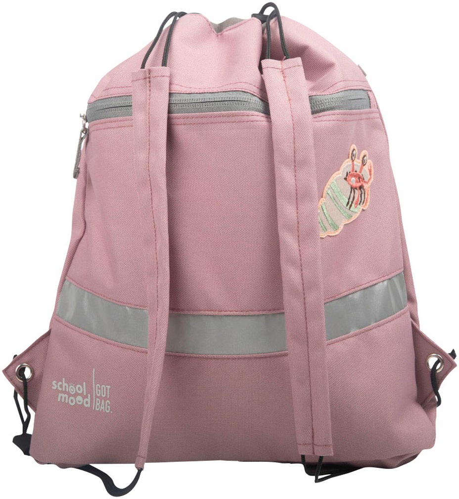 SCHOOL-MOOD® Schulranzen »Timeless, Calamary«, retroreflektierende Flächen, aus recyceltem Material