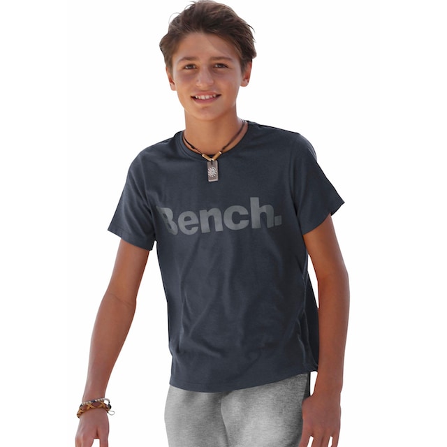 Bench. T-Shirt »Basic«, in melierter Optik online bestellen