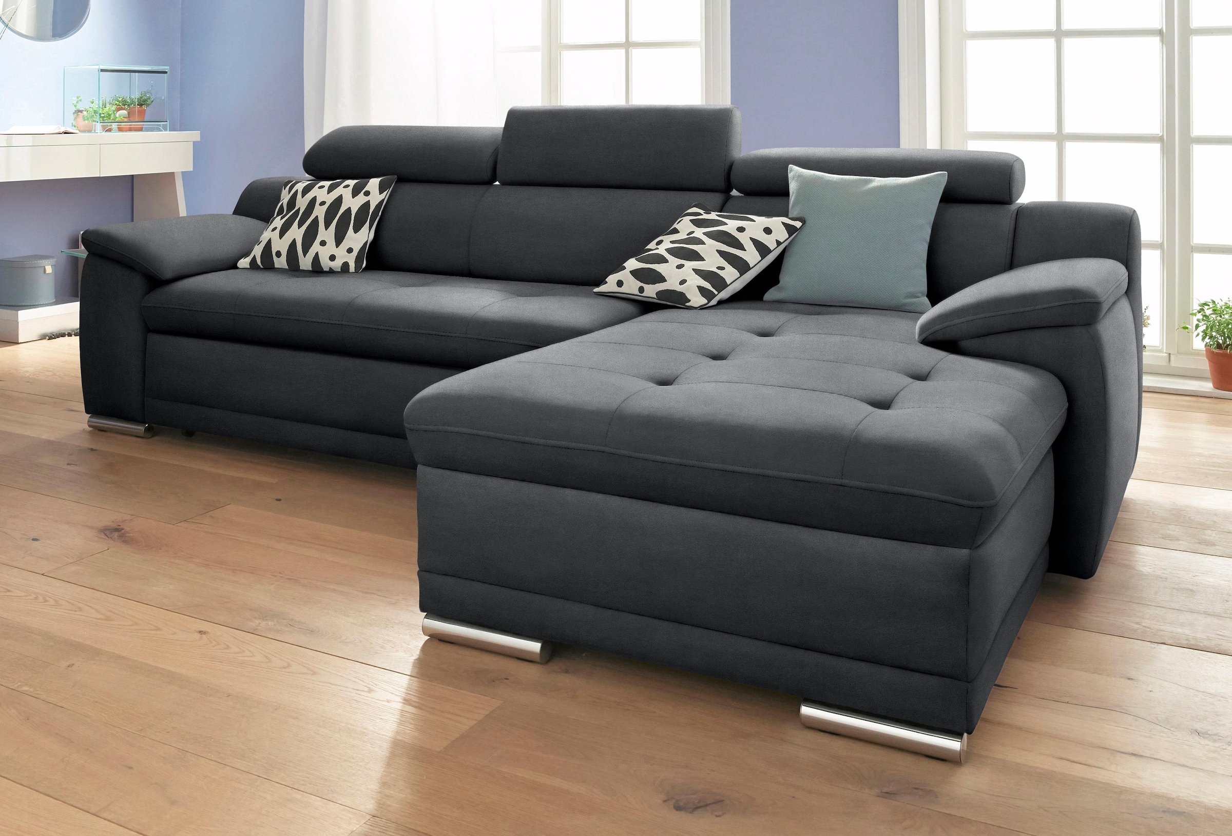 sit&more Ecksofa »Top Andiamo L-Form«, wahlweise mit Bettfunktion, inklusiv günstig online kaufen