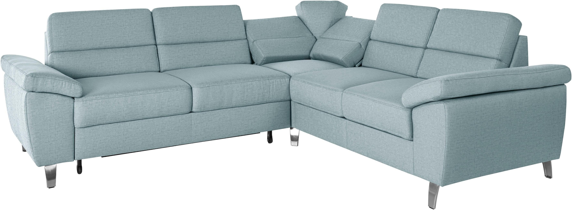sit&more Ecksofa »Sorano L-Form«, wahlweise mit Bett- und Relaxfunktion, inkl. Bettkasten