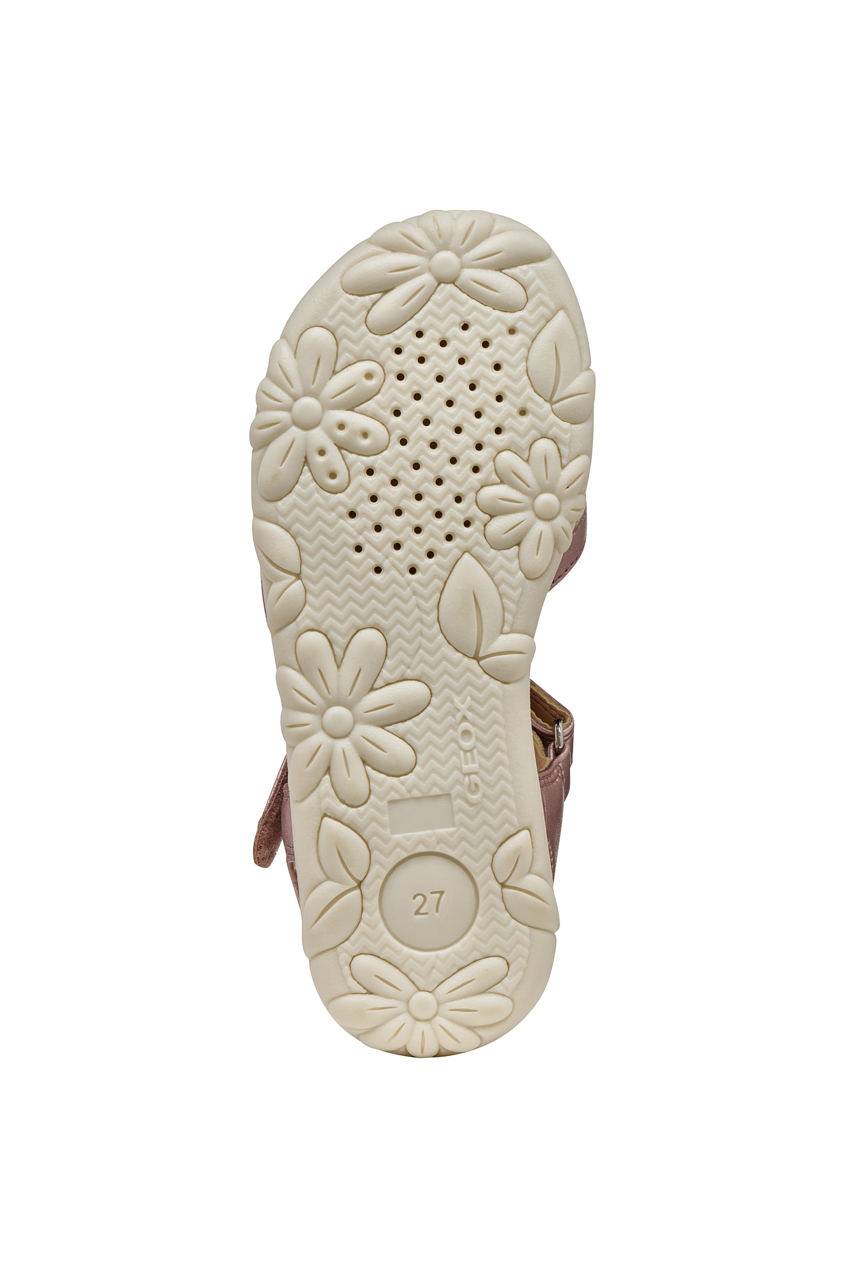 Geox Sandale »J SANDAL HAITI GIRL«  Sandale im Pastell-Look, Größenschablone zum Download