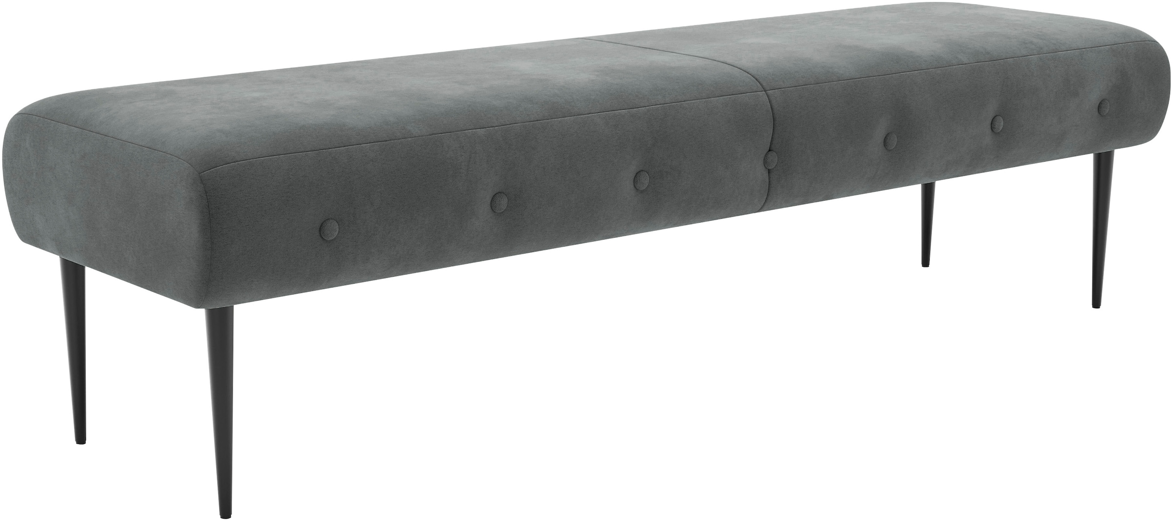 PLACES OF STYLE 3-Sitzer »Amber« mit Knopfheftung,in verschieden Stoffarten