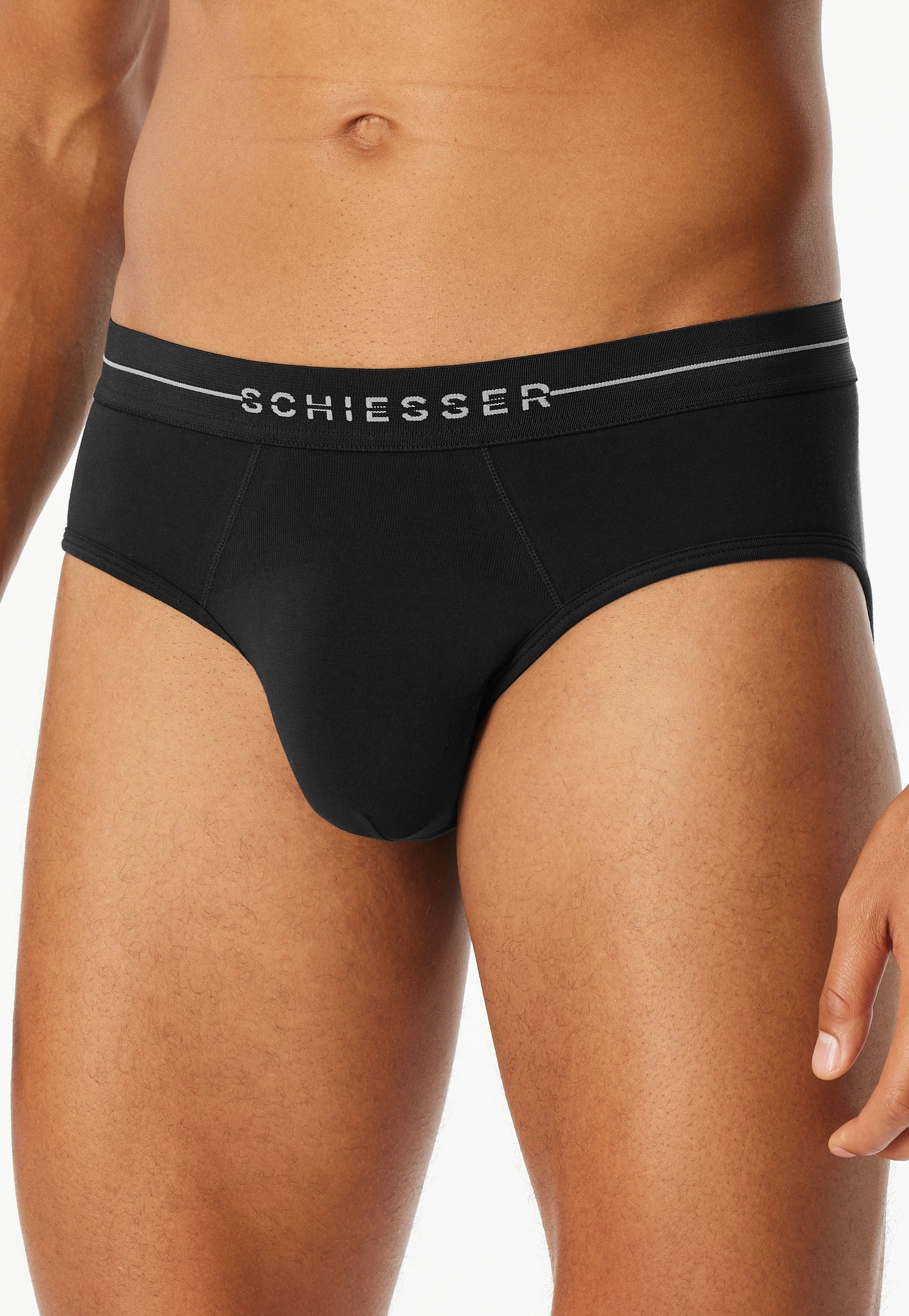 Schiesser Rioslip »Cotton Flex« 2er Pack,  Baumwollmischung, ohne störende Seitennähte, superweich