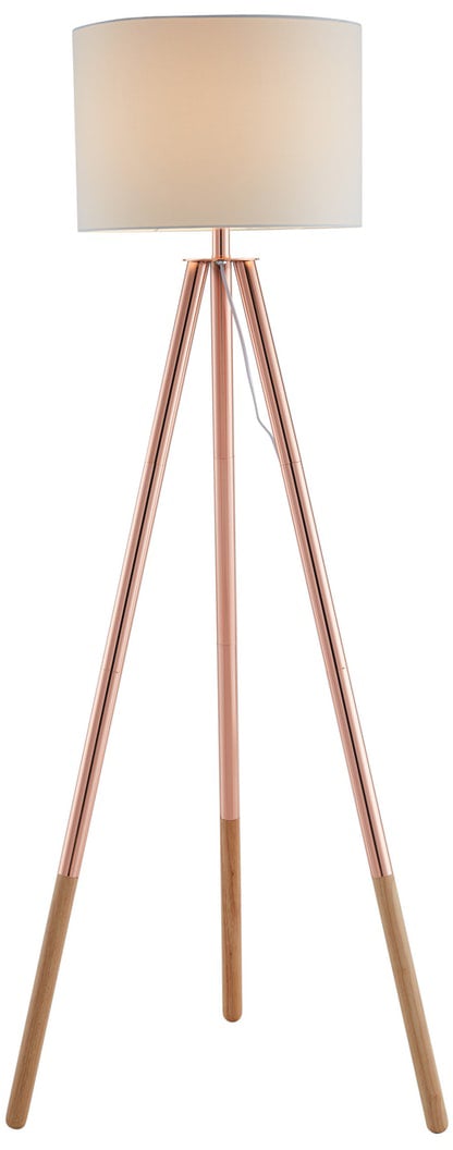 skandinavisches Stativ, 1 flammig-flammig, auf »Inga«, Rechnung Dreibeiniges Design kaufen Stehlampe SalesFever