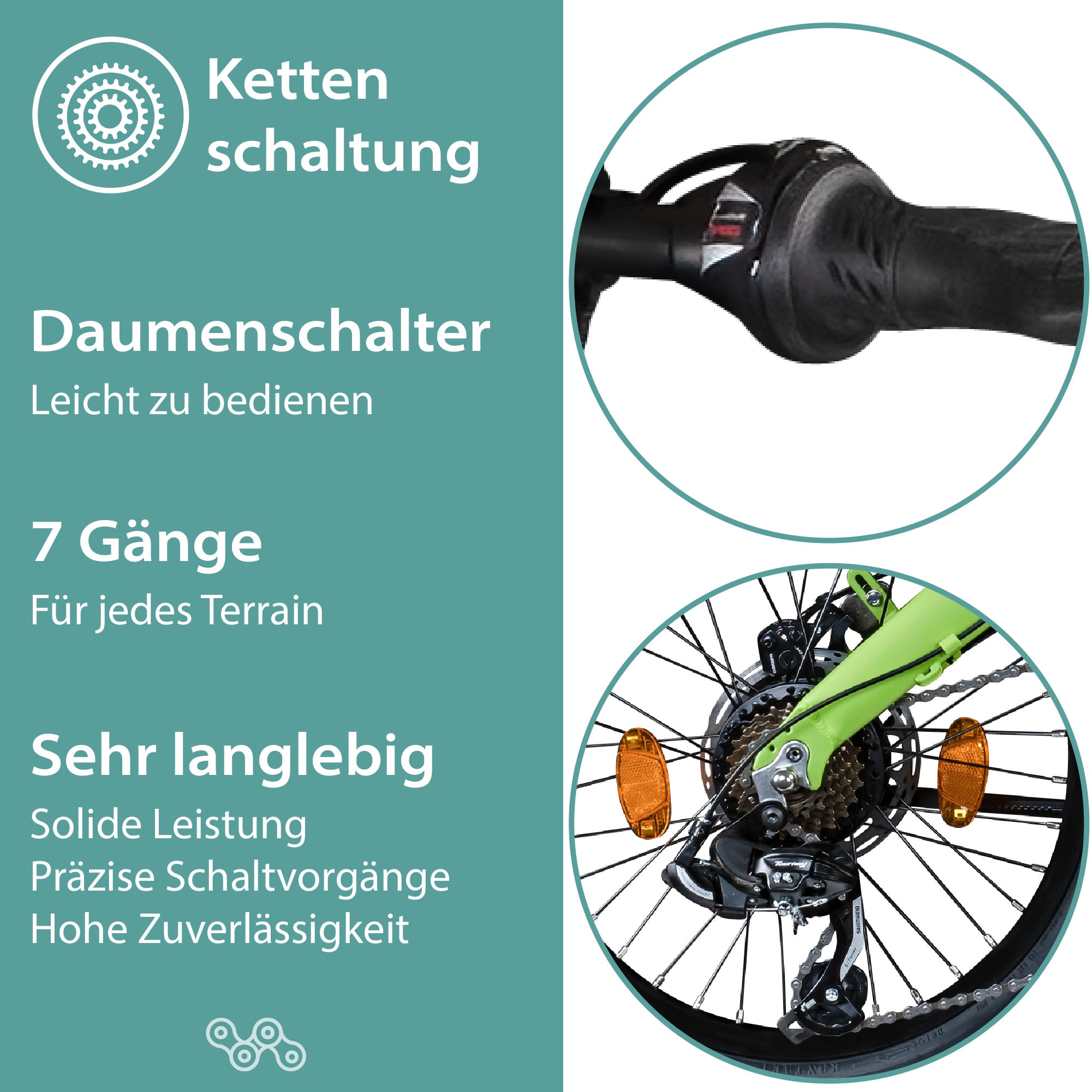 Tretwerk E-Bike »Akimbo Plus«, 7 Gang, Shimano, Tourney, Heckmotor 250 W