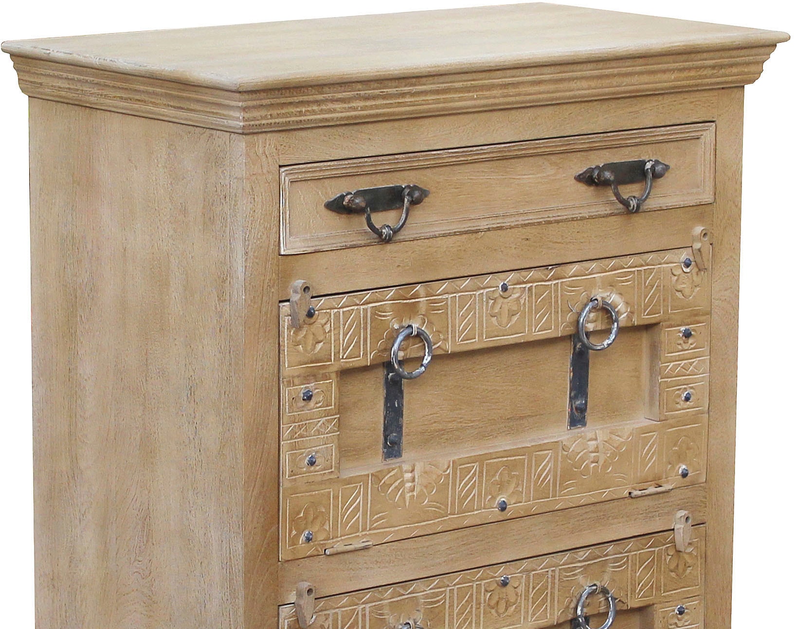 SIT Schuhschrank »Daipur« geschnitzte Verzierungen