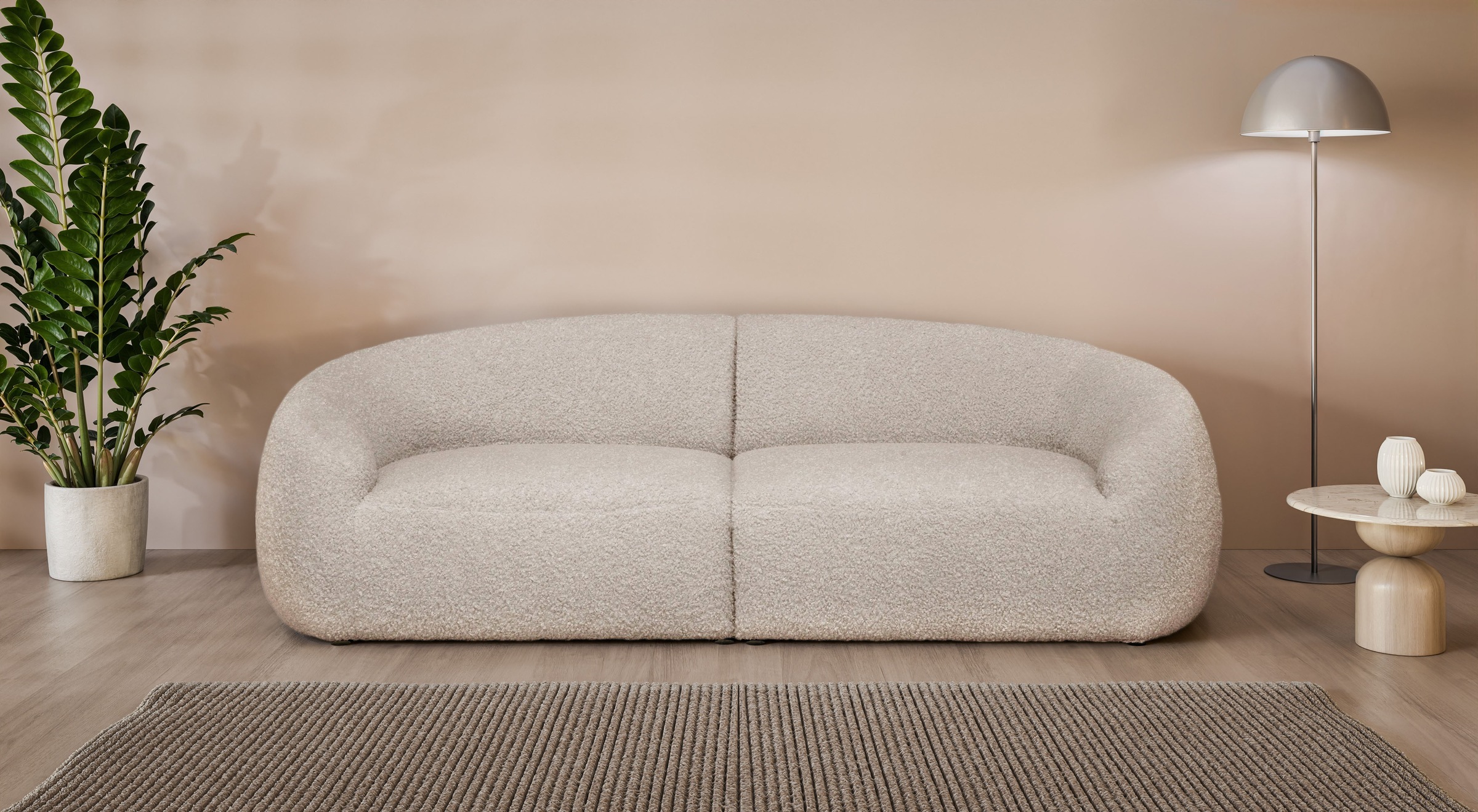LeGer Home by Lena Gercke Big-Sofa »YANI, Designersofa, organische Form, Ma günstig online kaufen