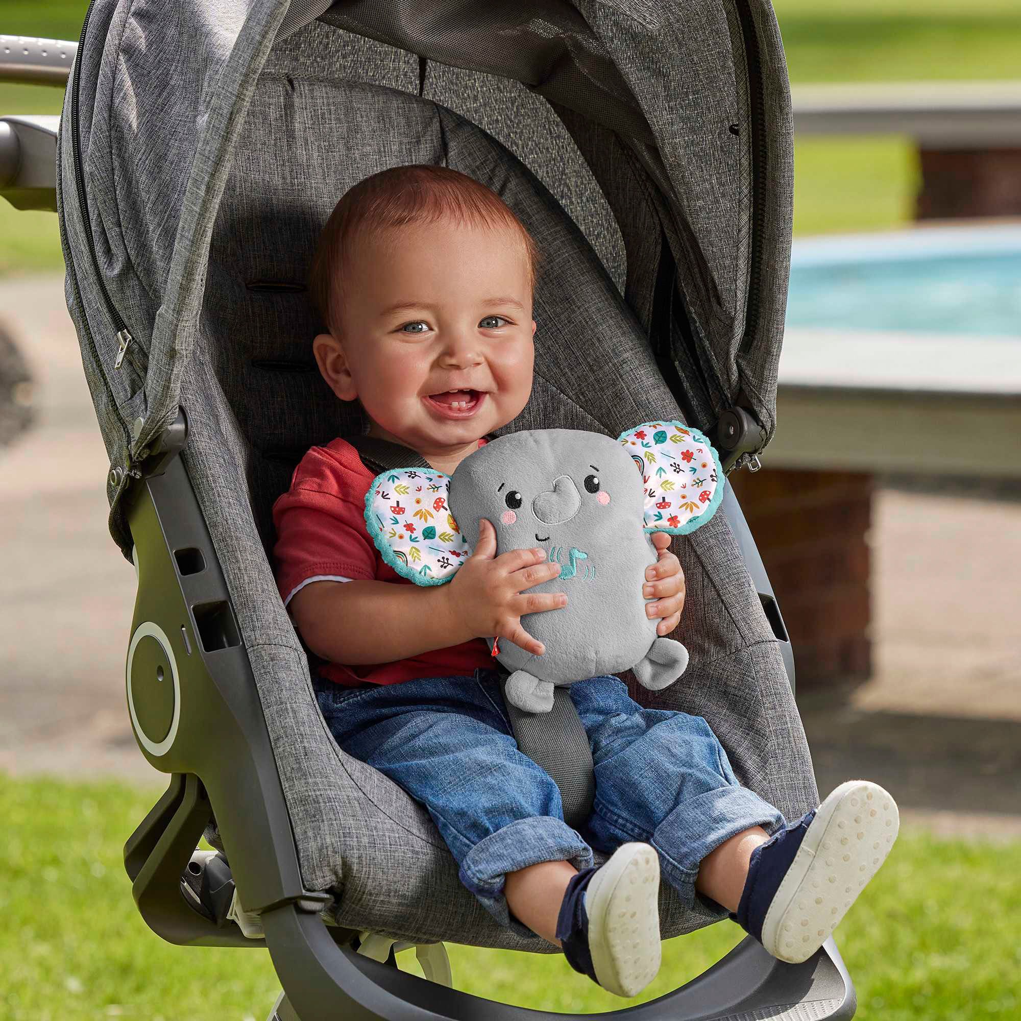 Fisher-Price® Plüschfigur »Schlummer Elefant«, Einschlafhilfe, mit Musik und Geräuschen