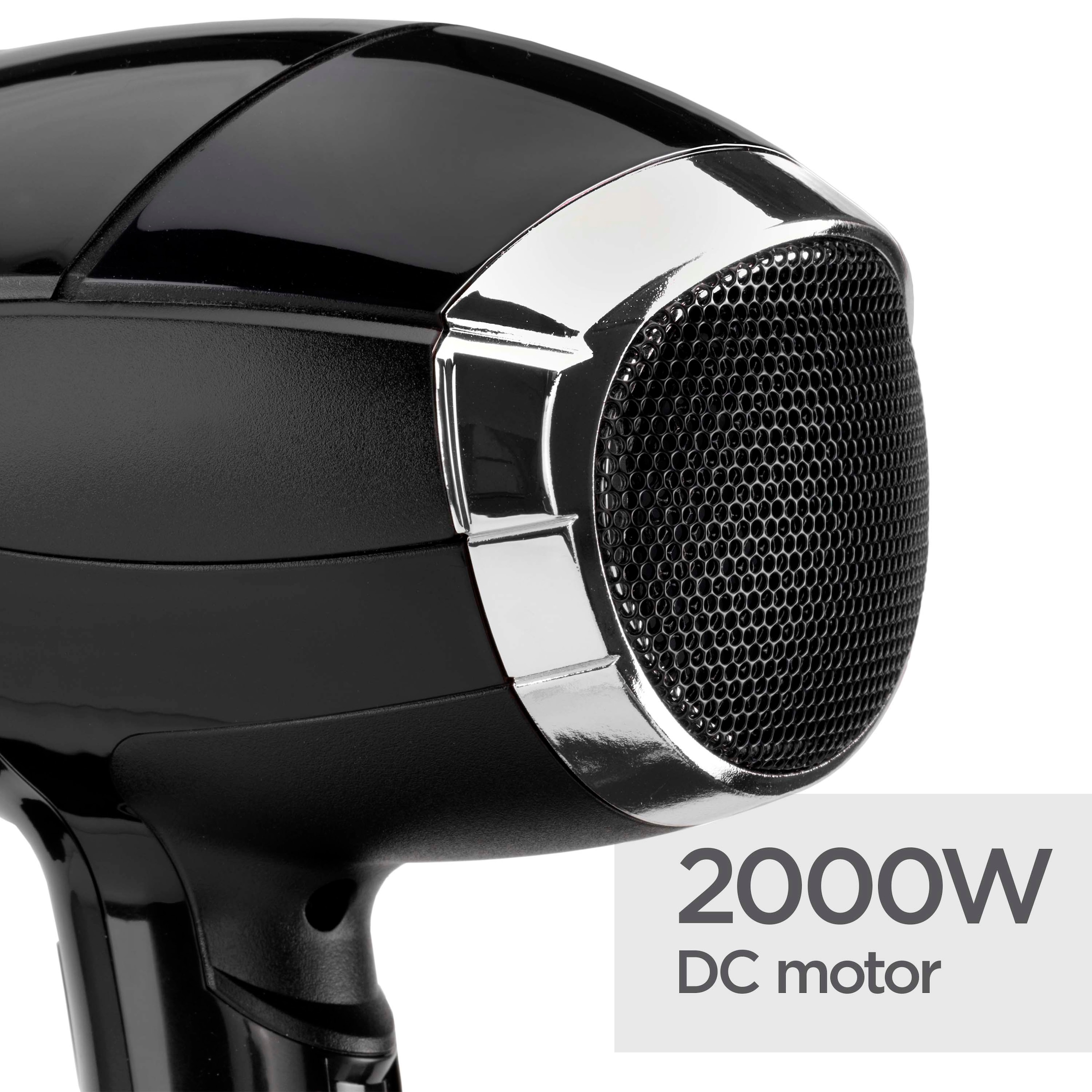 BaByliss Haartrockner »BaByliss CordKeeper 2000 Haartrockner mit Kabeleinzugsfunktion, D374DE« 2.000 W 2000 W Föhn mit Ionen-Technologie, Diffusor, Zentrierdüse & 3 Stufen