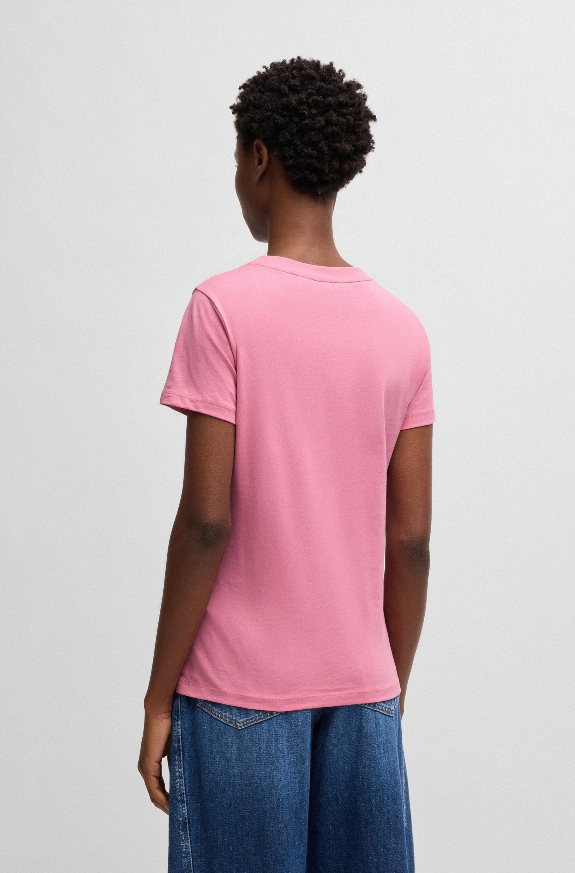 BOSS ORANGE T-Shirt »Esogo Premium Damenmode«, mit Logo