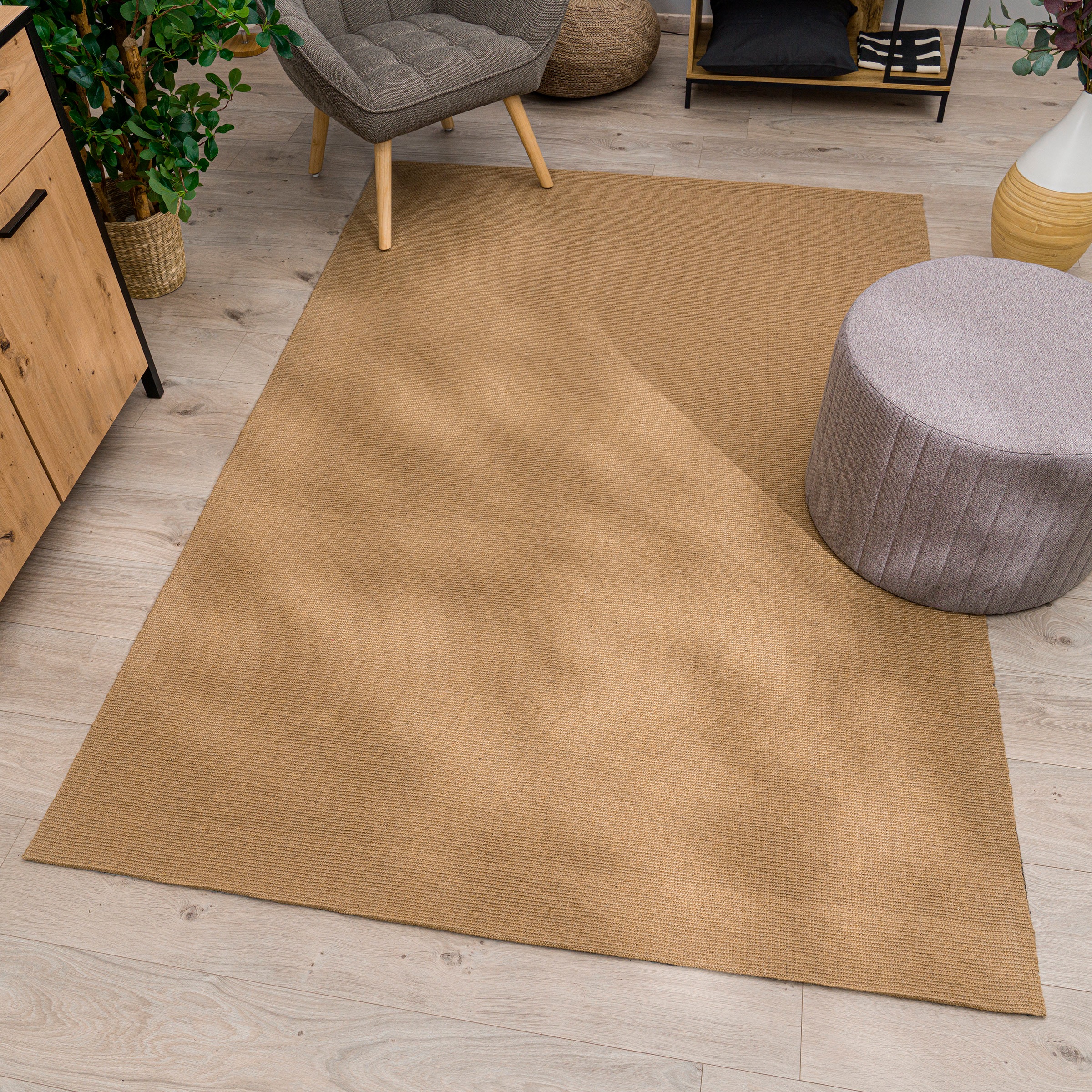 Paco Home Teppich »Aalborg 532«, rechteckig, 4 mm Höhe, Flachgewebe, handge günstig online kaufen