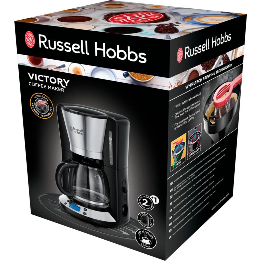 RUSSELL HOBBS Filterkaffeemaschine »Victory 24030-56«, 1,25 l Kaffeekanne, 1x4