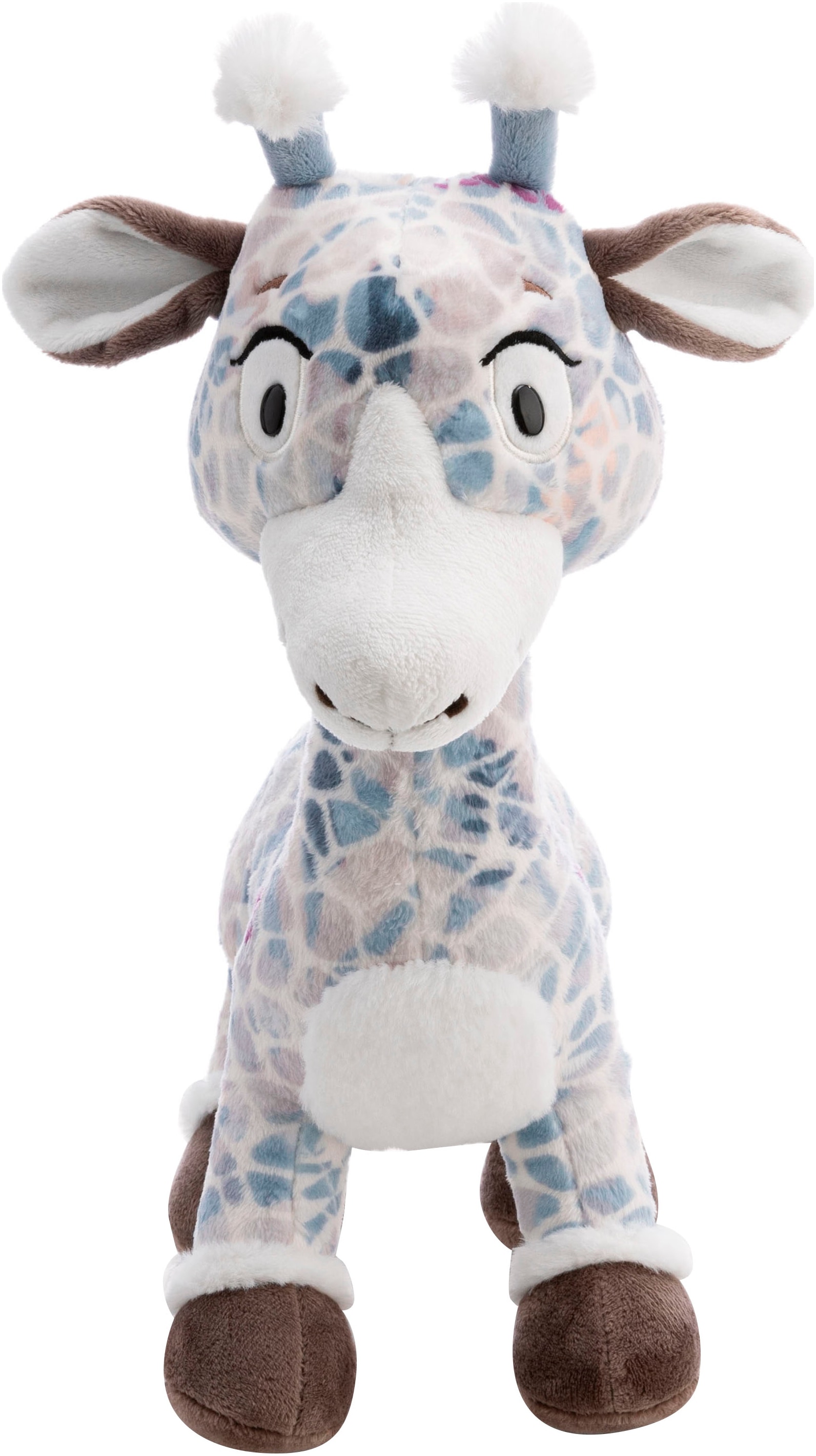 Nici Kuscheltier »Winter, Giraffe Winny Winterfur, 50 cm stehend«, sitzend; enthält recyceltes Material