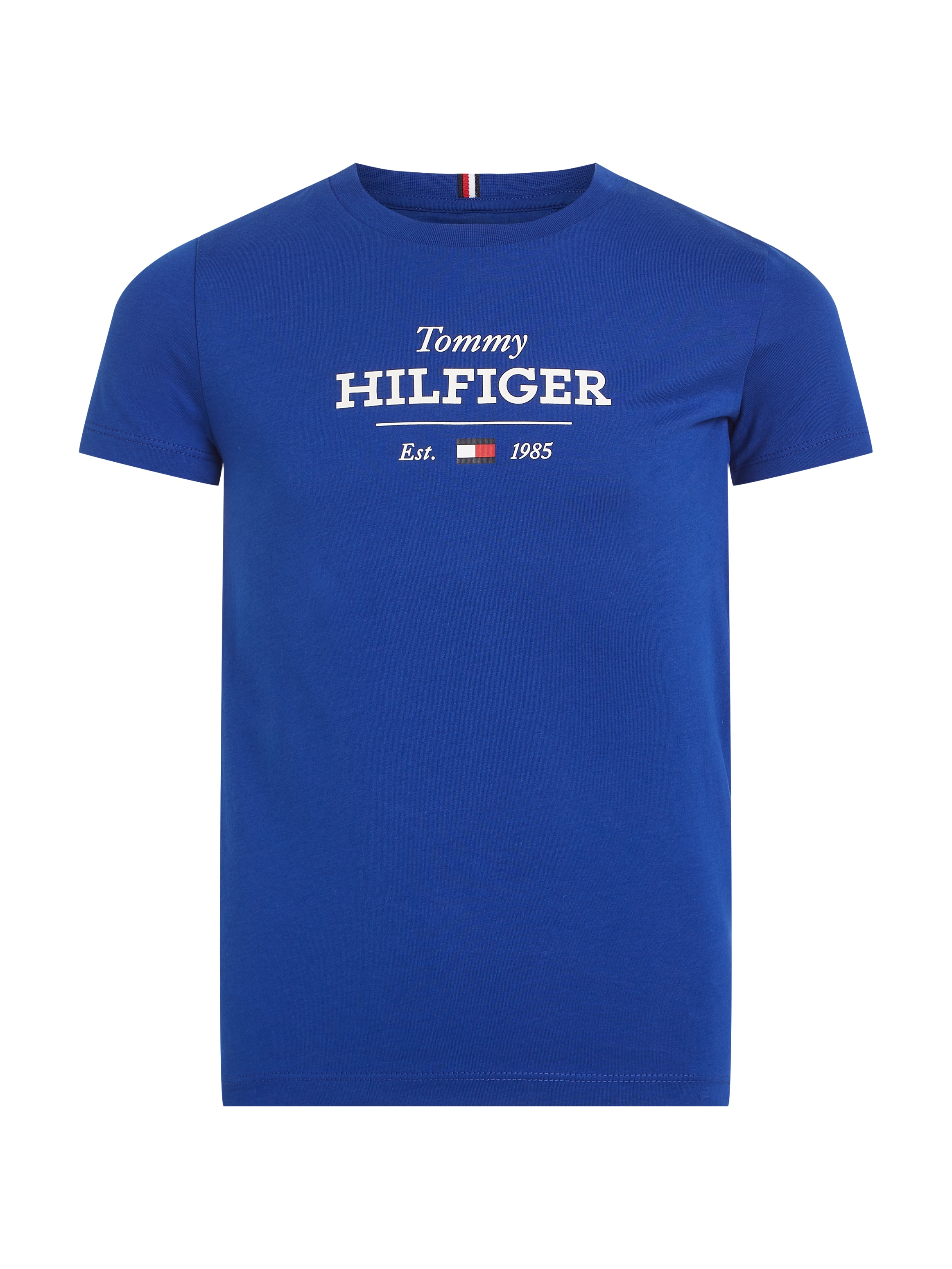 Tommy Hilfiger T-Shirt »MONOTYPE 1985 REG TEE SS«, mit Logoschriftzug