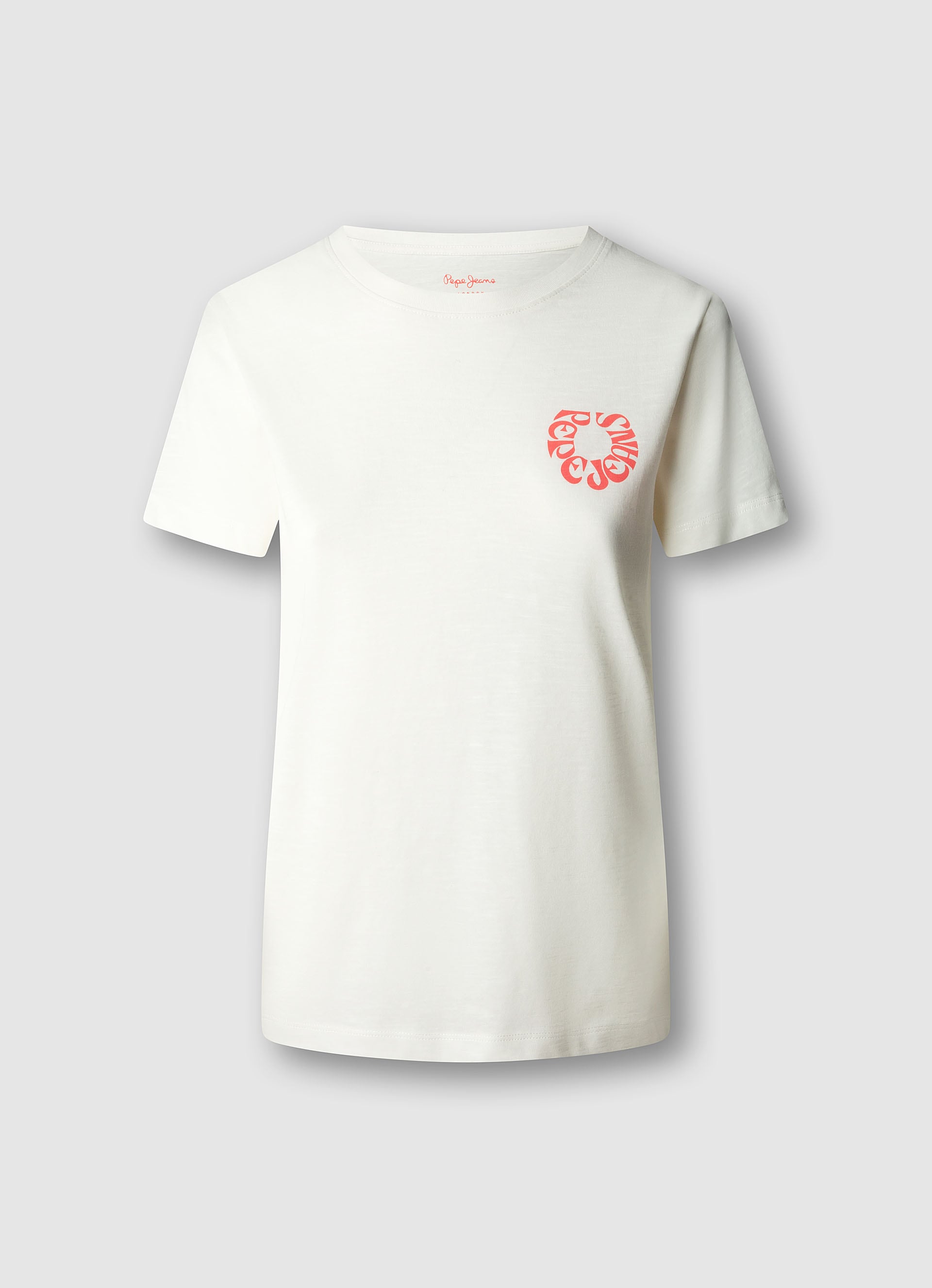 Pepe Jeans T-Shirt »BECKA« aus Baumwolle, Rundhalsform