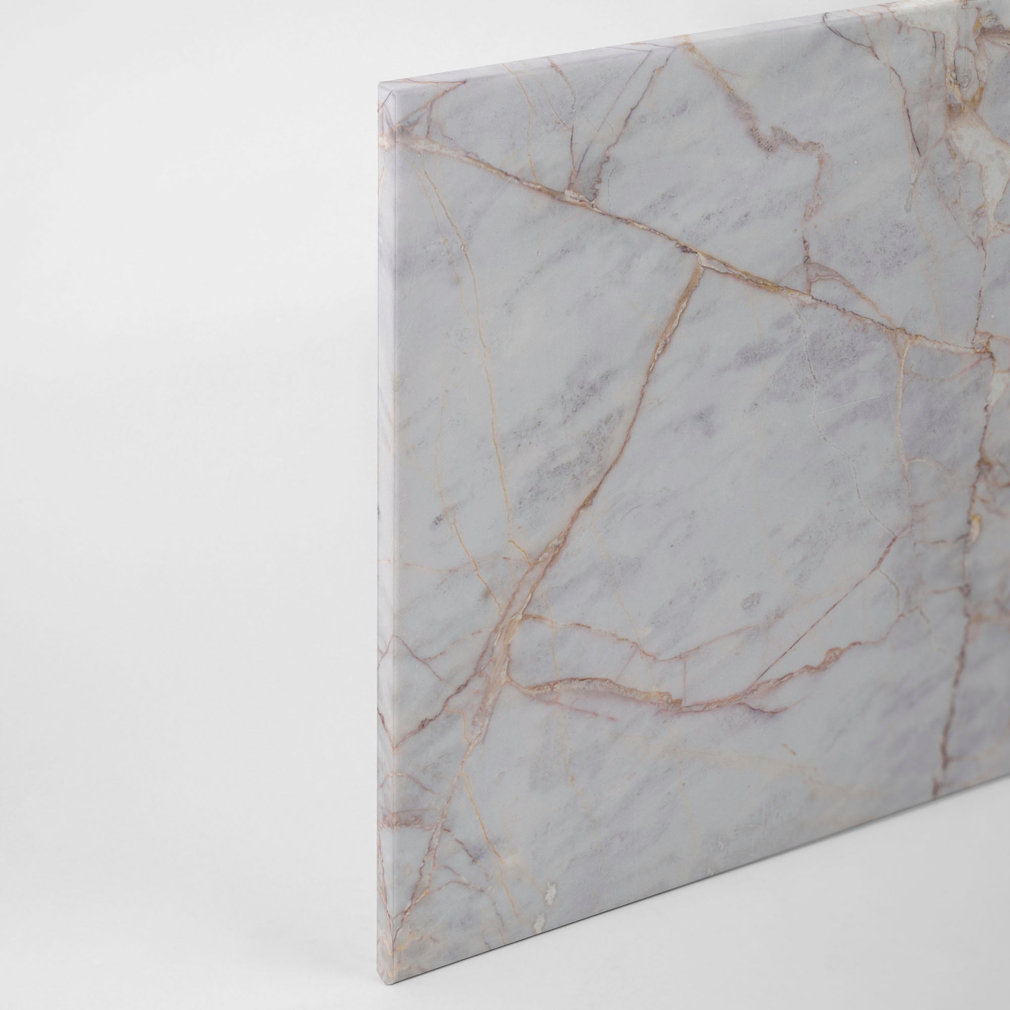 A.S. Création Leinwandbild »Grey Light Marble«, Kunst-Marmor-Kinder, (1 St.), Marmoroptik Marmor Keilrahmen Leinwand-Bild Wohnzimmer modern Wandbild