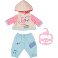 Baby Annabell Puppenkleidung »Little Jogginganzug, 36 cm«, mit Kleiderbügel