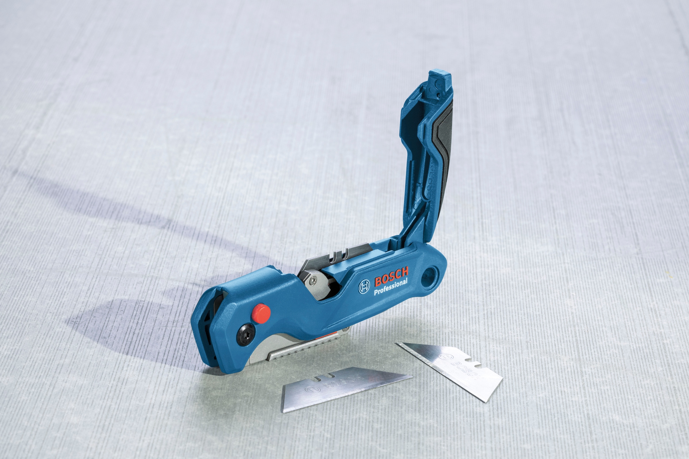 Bosch Professional Taschenmesser »»Professional« Klappmesser«, Quick-Change, Schnellwechsel, Messerwechsel, Robustes Gehäuse