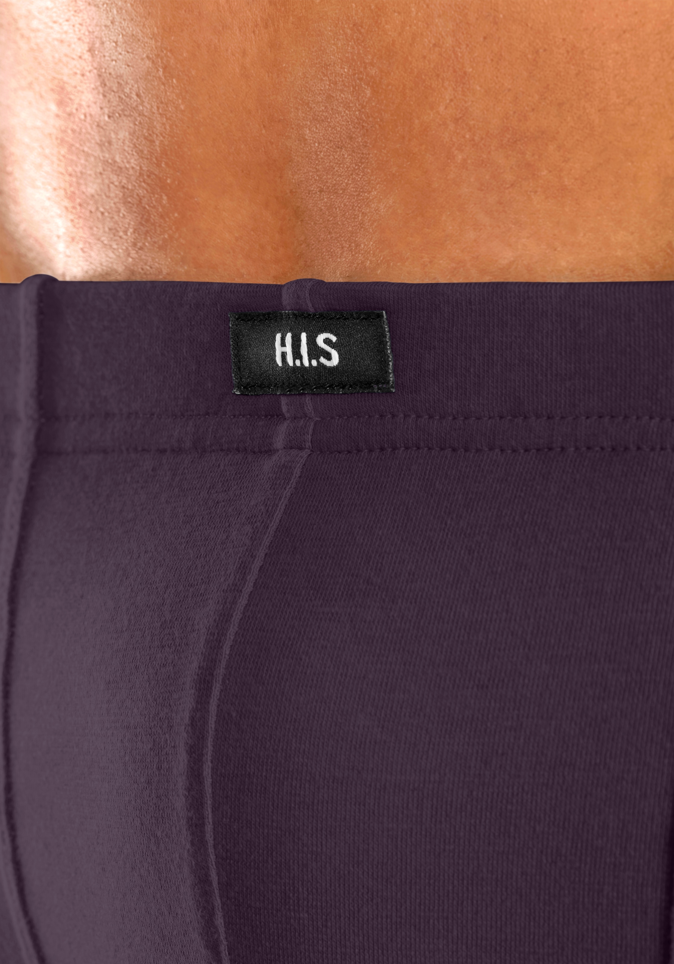 H.I.S Boxershorts »Unterhose für Herren«, (Packung, 5 St.), in Hipster-Form aus Baumwollstretch