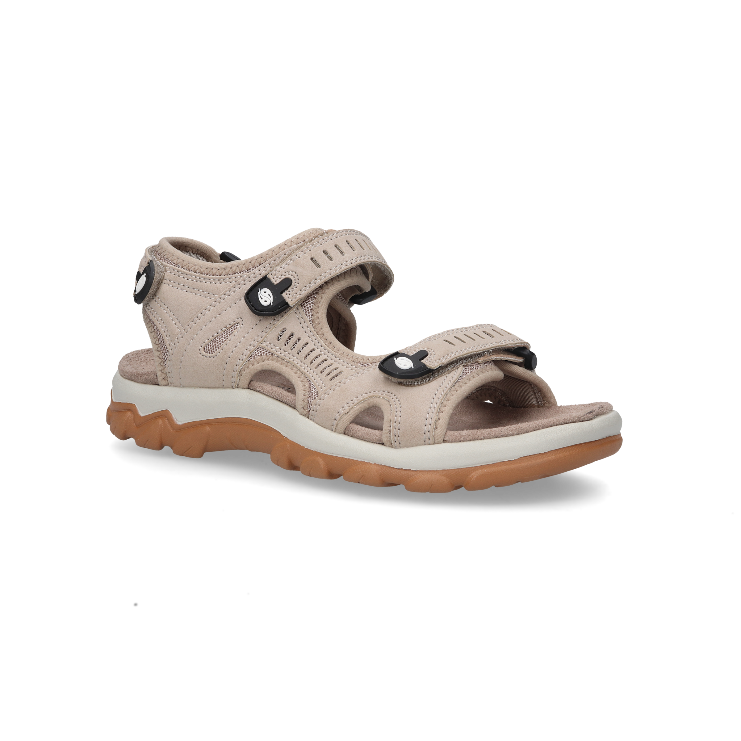 Dockers by Gerli Sandale  Trekking Sandale, Sommerschuh mit Klettverschluss