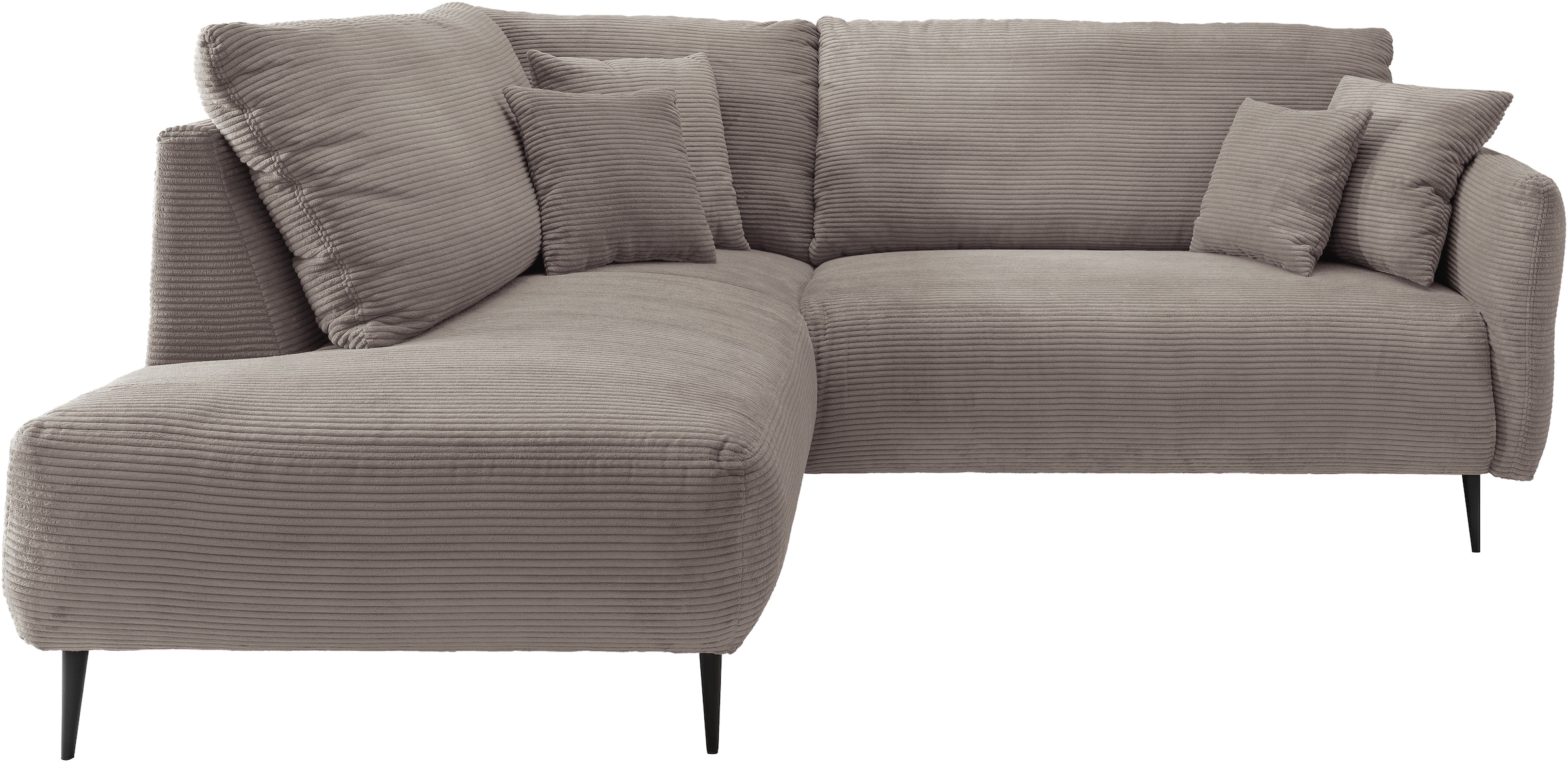 Home affaire Ecksofa »Vanilla L-Form« Armlehnenfunktion günstig online kaufen