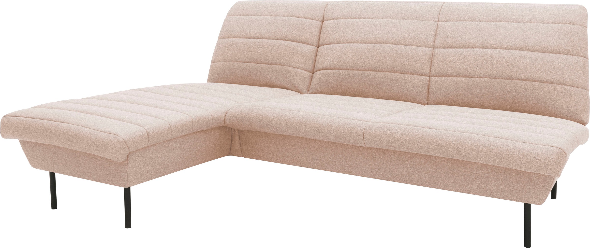 LOOKS by Wolfgang Joop Ecksofa »LOOKS IX L-Form«, Quersteppung, ohne Armlehnen