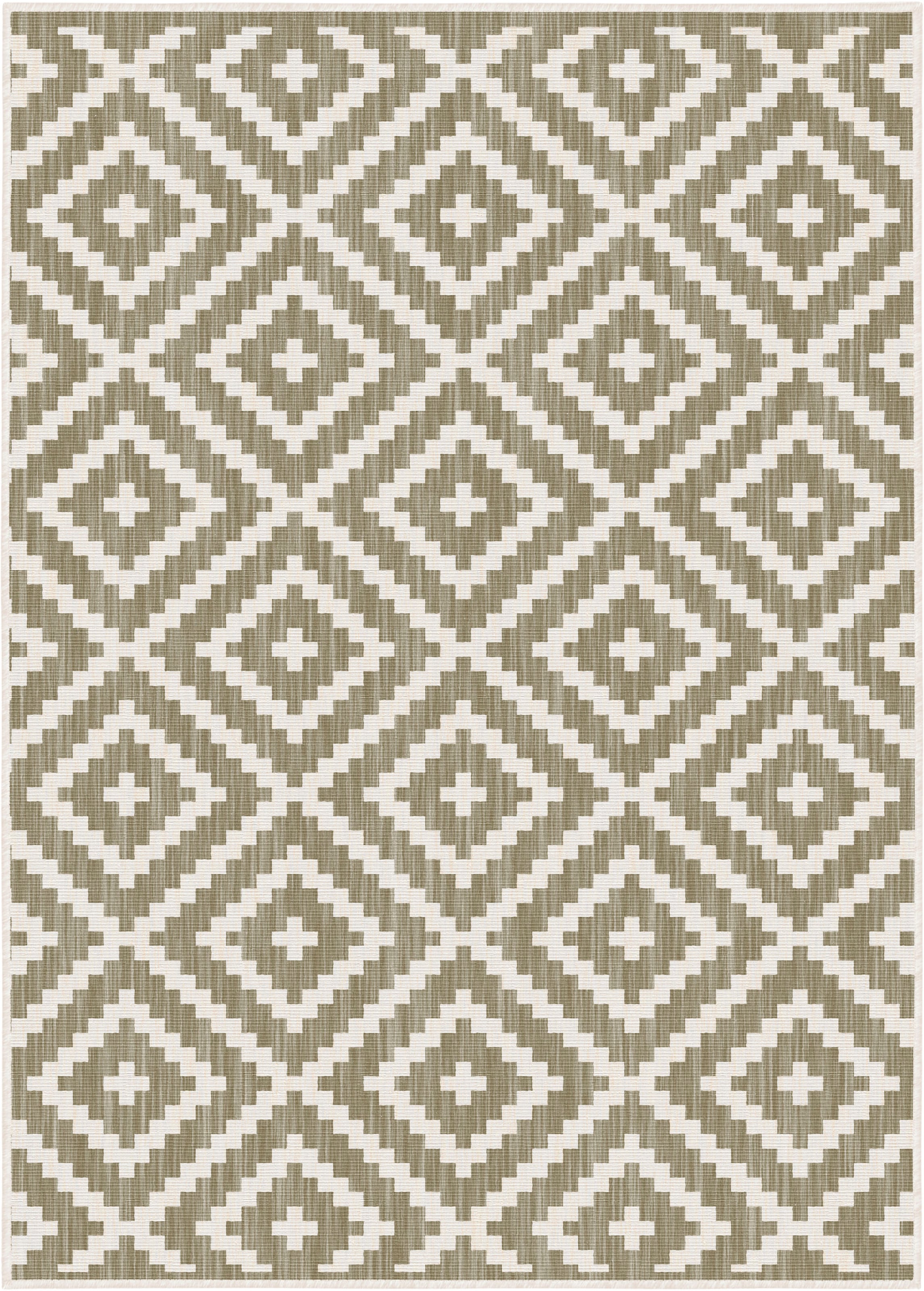 Bild von my home Teppich »Ronda Wendeteppich«, rechteckig, Sisal-Optik, Flachgewebe, In- und Outdoor, geometrisches Boho Design