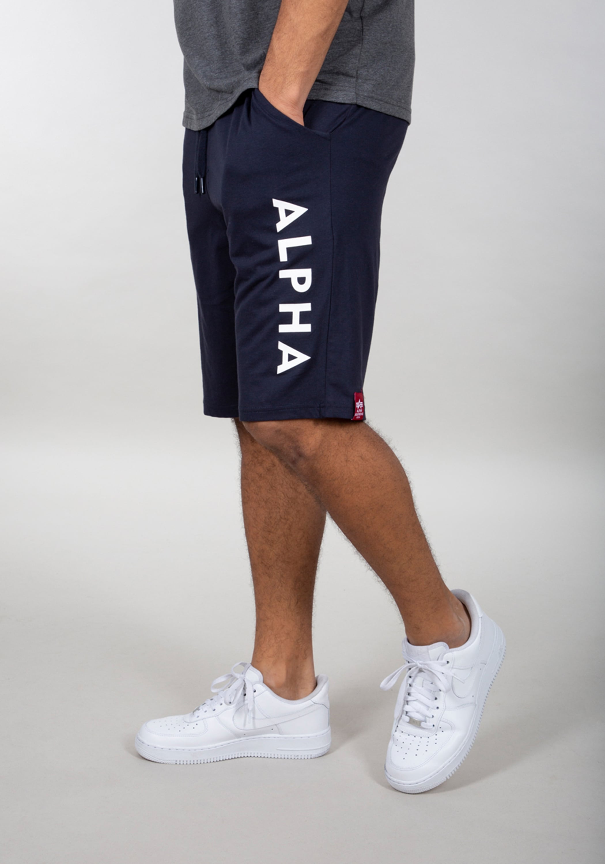 4. Bild von Alpha Industries Sweatshorts »Alpha Industries Men - Shorts Alpha Jersey Short«