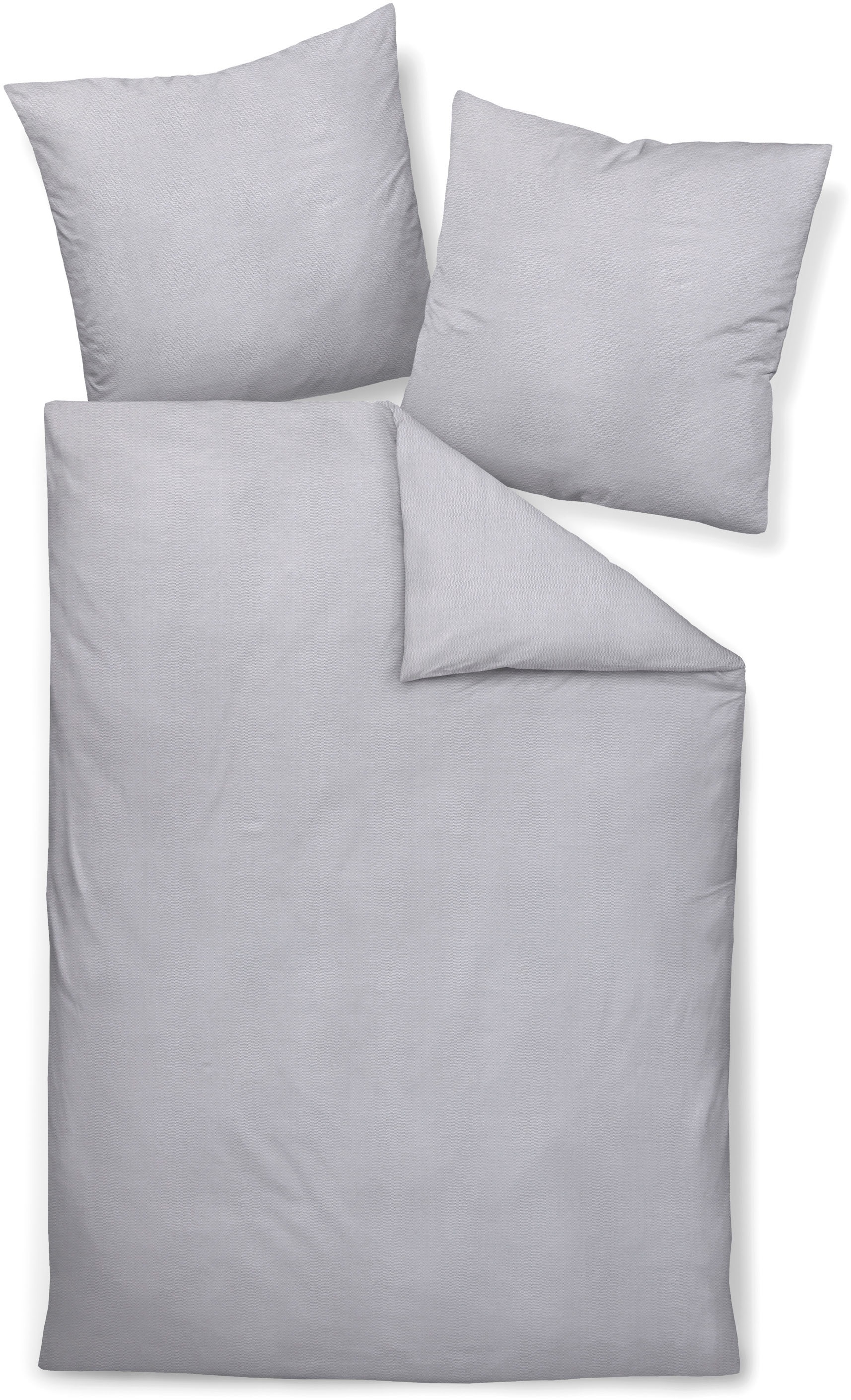 Janine Bettwäsche »Interlock-Jersey59000 3«, mit Reissverschluss