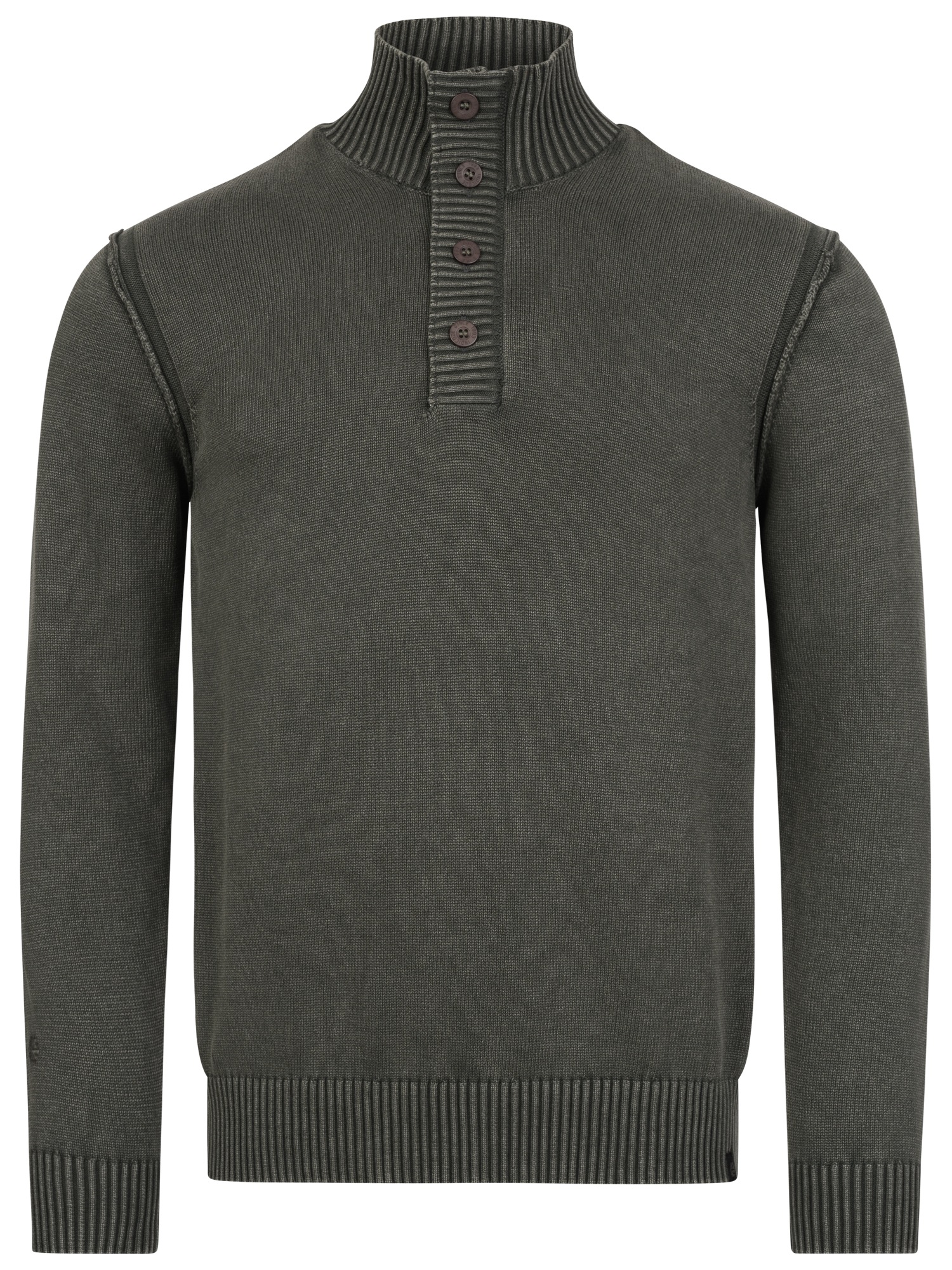 Indicode Strickpullover »INNiels ½ Placket«