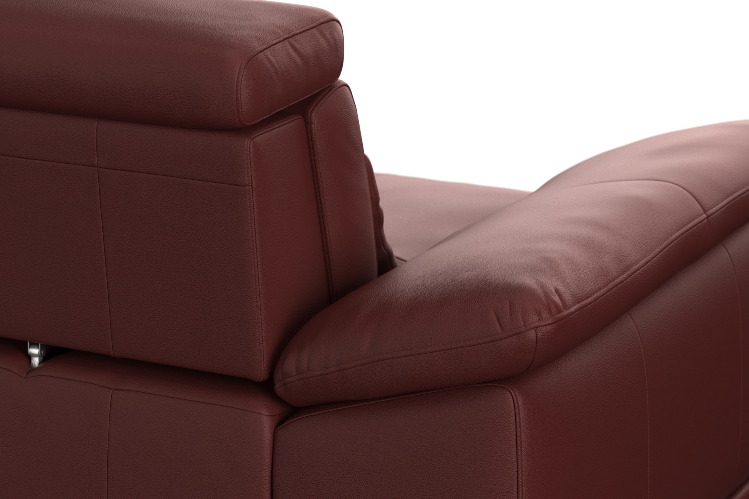 sit&more Ecksofa »Cabrio L-Form, mit Sitztiefenverstellung, Arm- und Kopfteilverstellung«, 3 Nierenkissen, Federkern, optional Bettfunktion und Stauraum