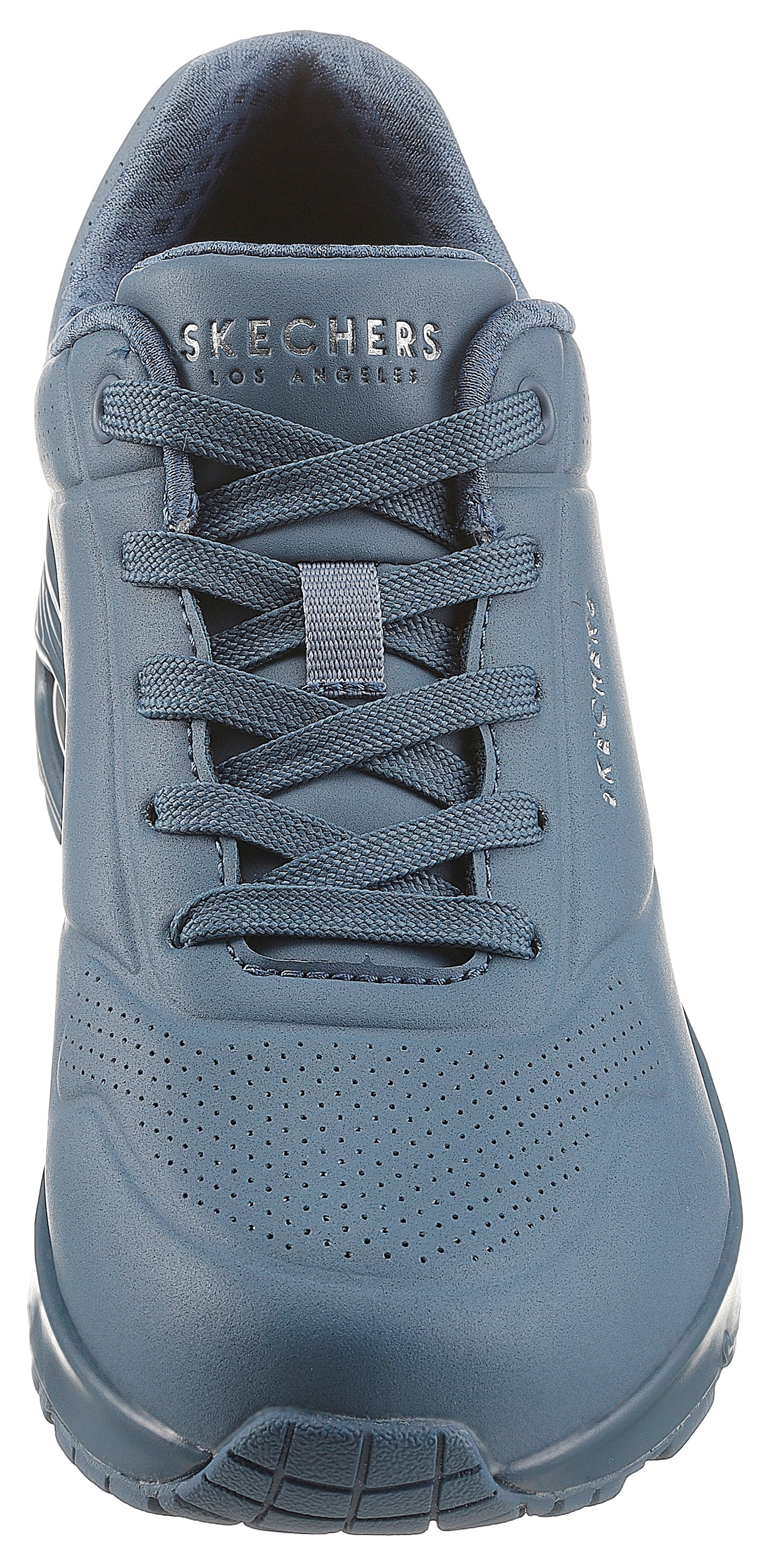 Skechers Wedgesneaker »Uno - Stand on Air«, Freizeitschuh, Halbschuh, Schnürschuh mit feiner Perforation