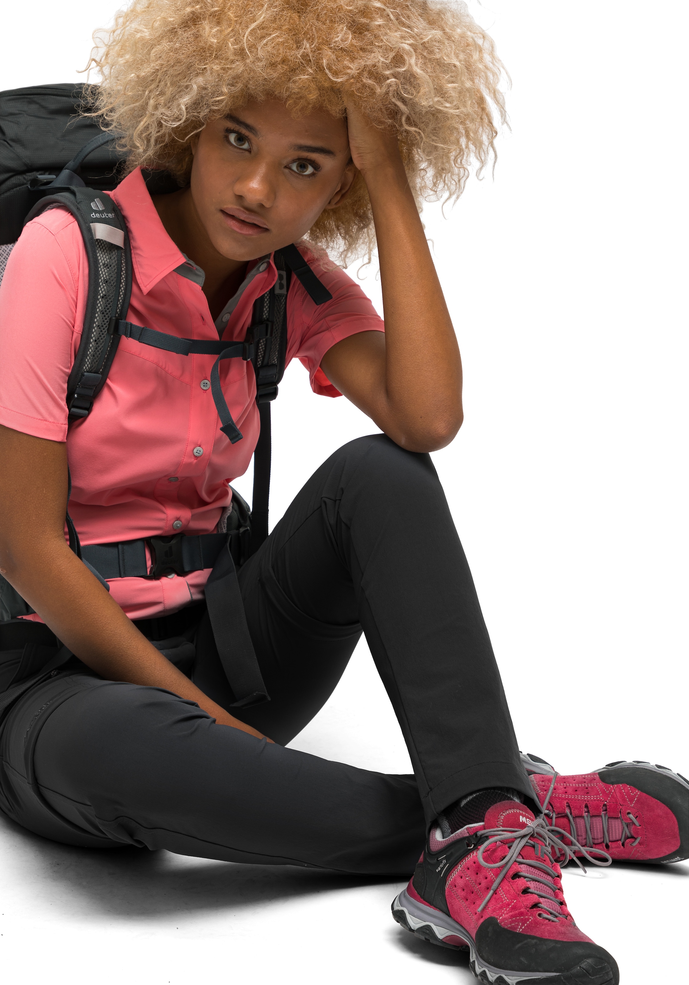 Maier Sports Funktionshose »Inara slim zip«  Damen Wanderhose, zipp-off Outdoor-Hose, 4 Taschen, Slim Fit