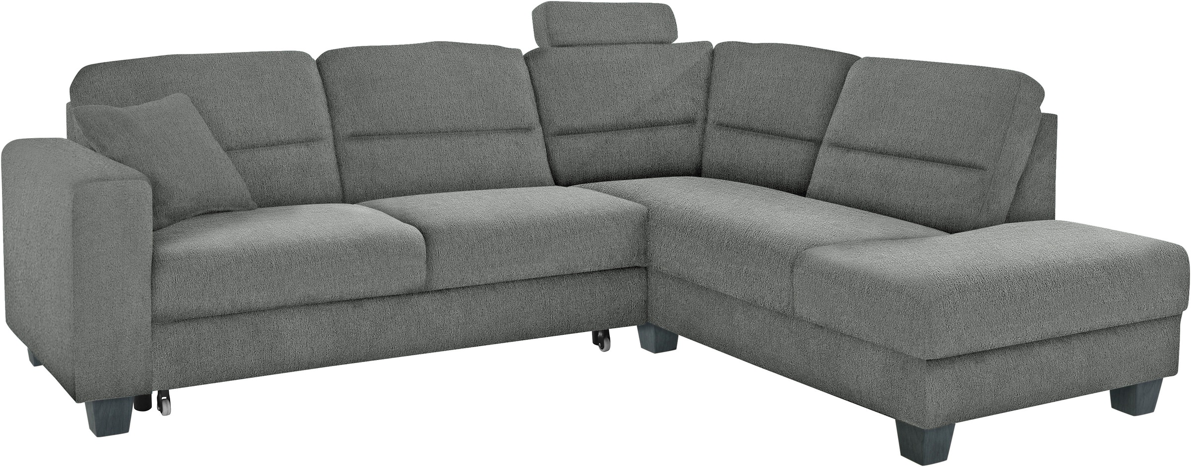 TRENDMANUFAKTUR Ecksofa »Chamber, L-Form«, inklusive einer Kopfstütze, wahlweise mit Schlaffunktion