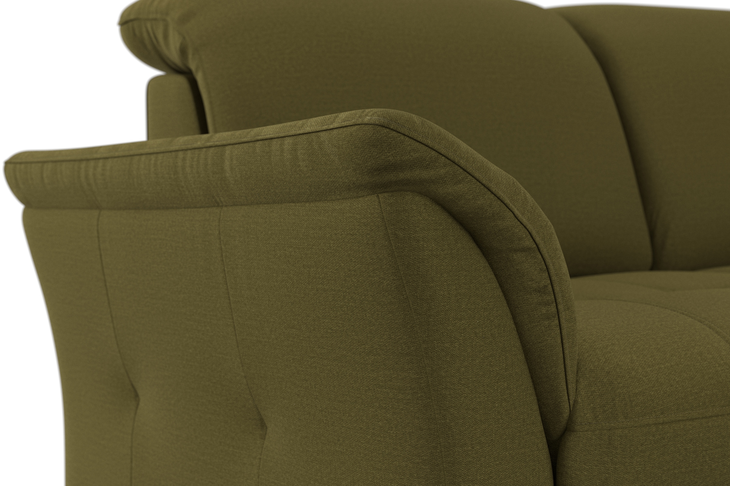 sit&more Ecksofa »Maggiore L-Form«, wahlweise mit Kopfteilverstellung, Bettfunktion und Bettkasten