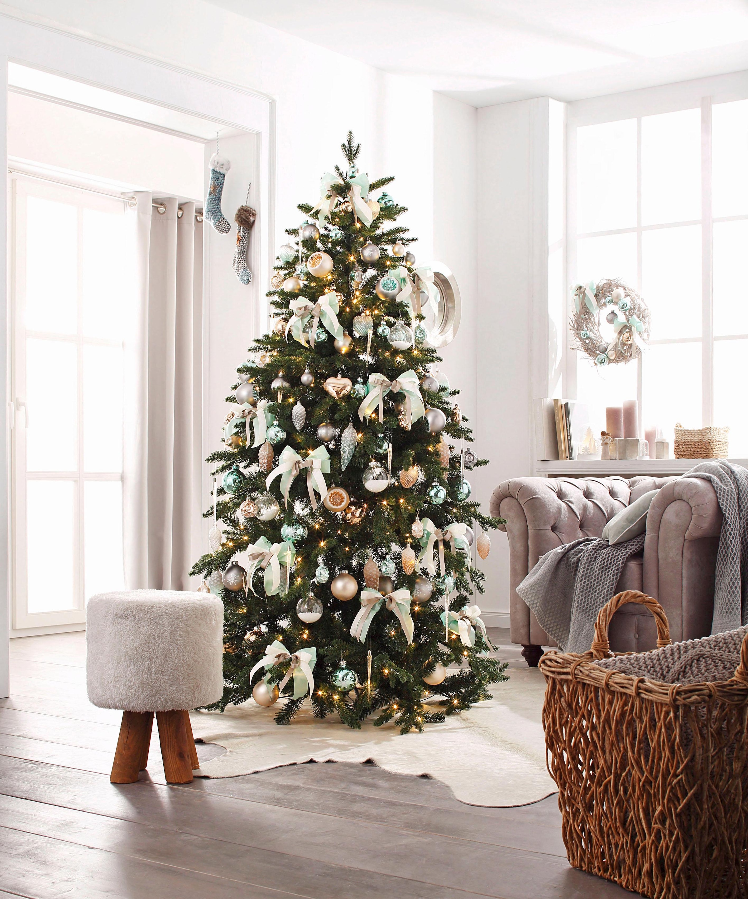 Creativ deco Künstlicher Weihnachtsbaum »Weihnachtsdeko aussen, künstlicher  Christbaum, Tannenbaum«, von höchster Qualität online kaufen