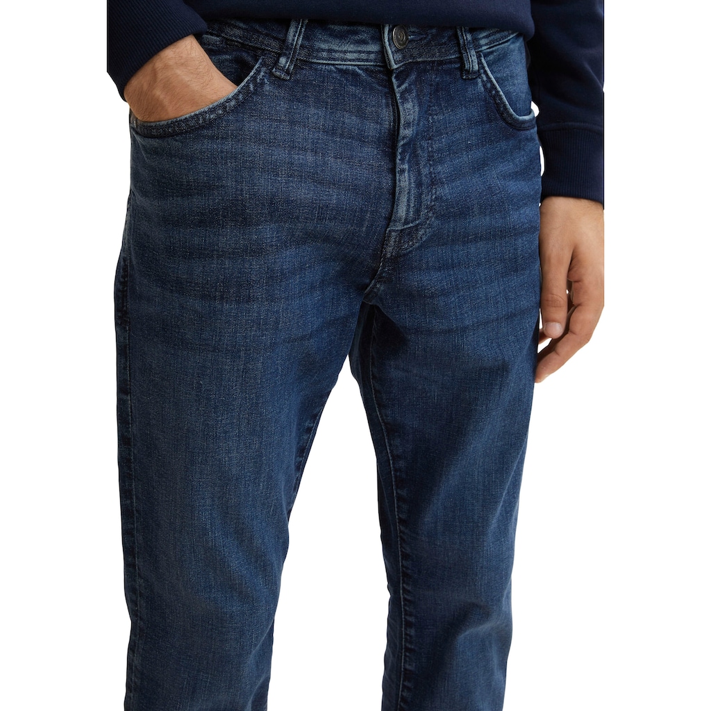 TOM TAILOR Slim-fit-Jeans »JOSH«, in lässiger Optik