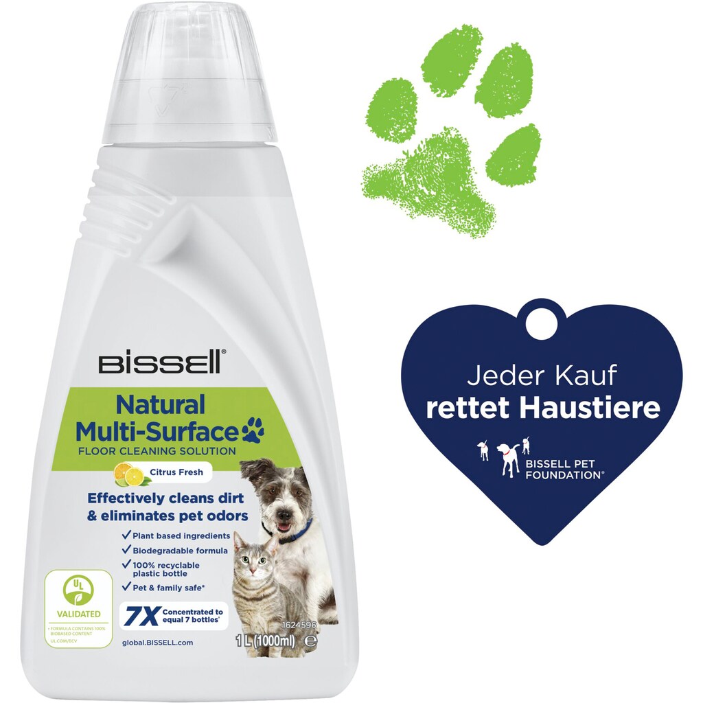 Bissell Flüssigreiniger »Natural Multi Surface 1L PET«