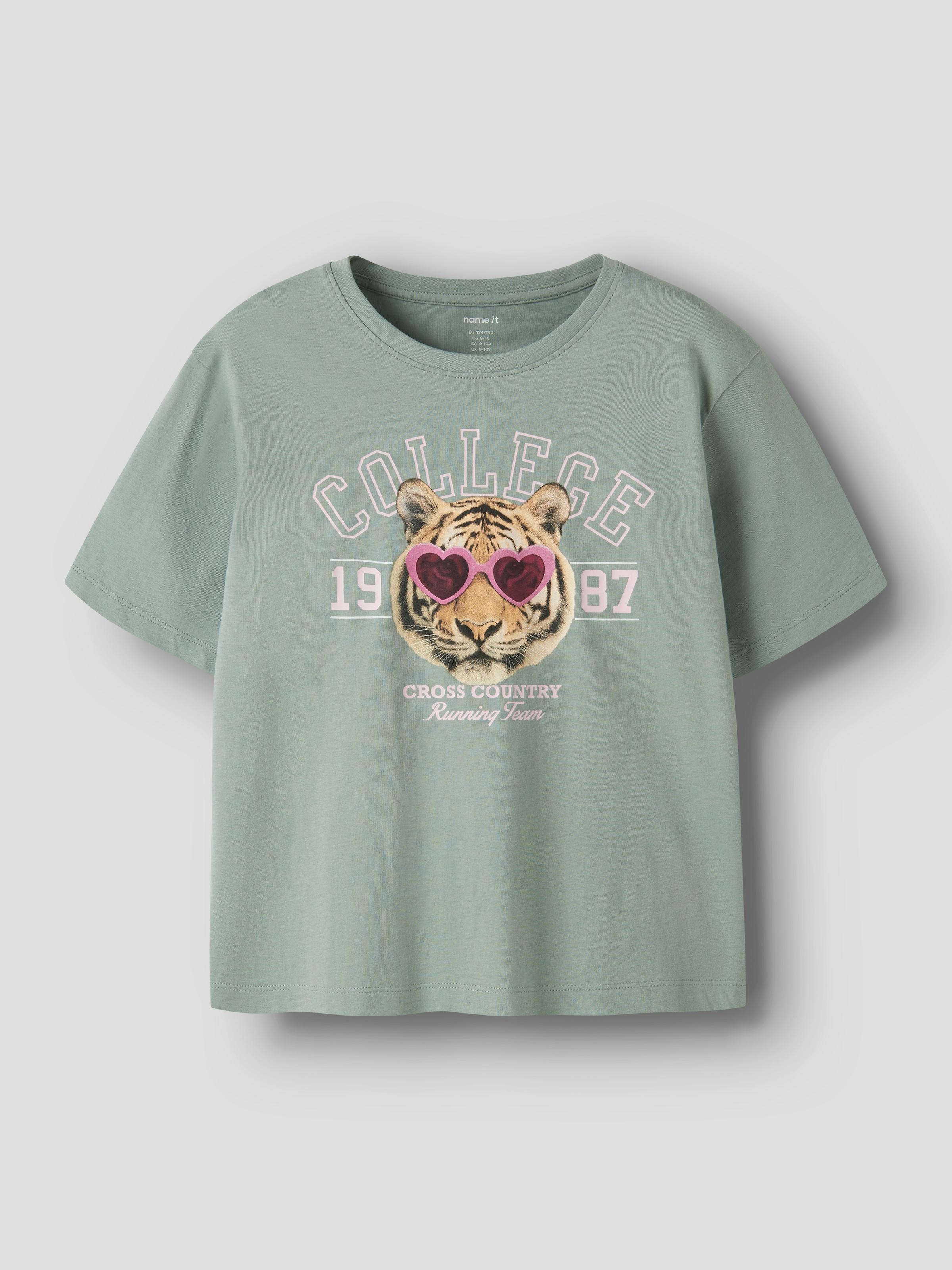 Name It Kurzarmshirt »NKFVOTEA 2P SS NREG TOP« Packung, 2 Baumwolle, regular fit