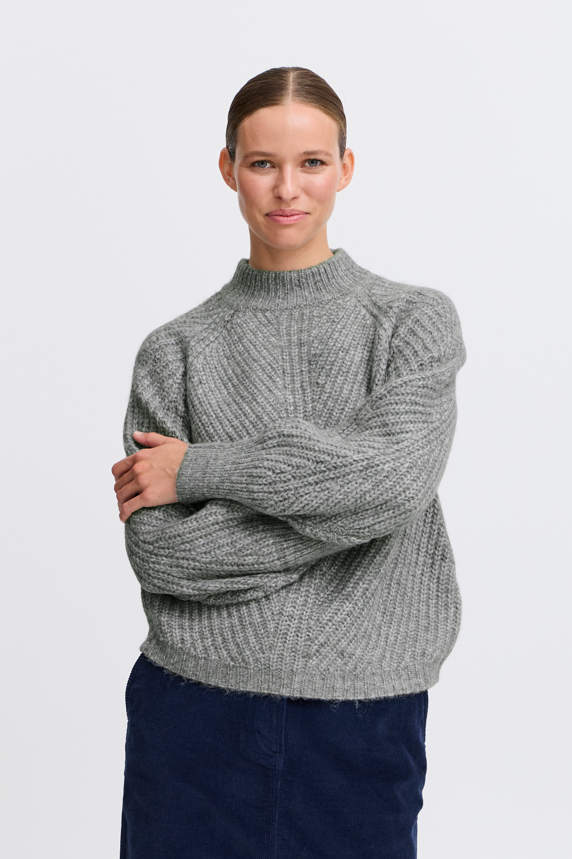 b.young Strickpullover »Langarm BYOKSANA«