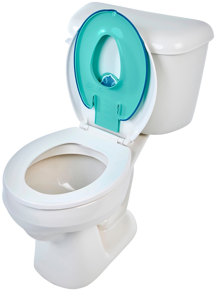 Bright Starts Toilettentrainer »Baby Flip & Sit Toilettensitz Disney Stitch«