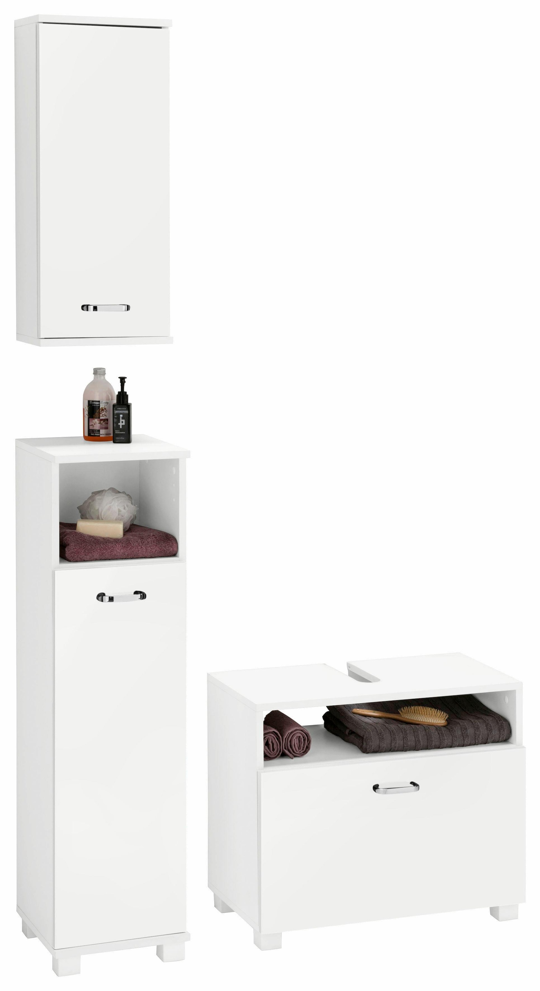 Schildmeyer Badmöbel-Set »Colli«, (Set, 3 St.), aus Hochschrank,  Waschbeckenunterschrank und Hängeschrank online kaufen