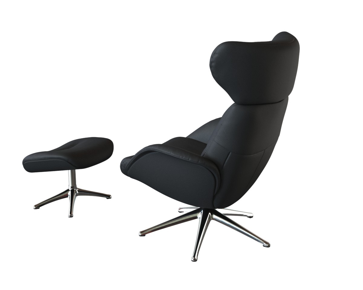 FLEXLUX Relaxsessel »More, Funktionsessel, Polstersessel, Armlehnensessel, TV-Fernsehsessel«, Premium Komfort, Rücken- und Kopfteilverstellung, Drehbar, Fuß Alu