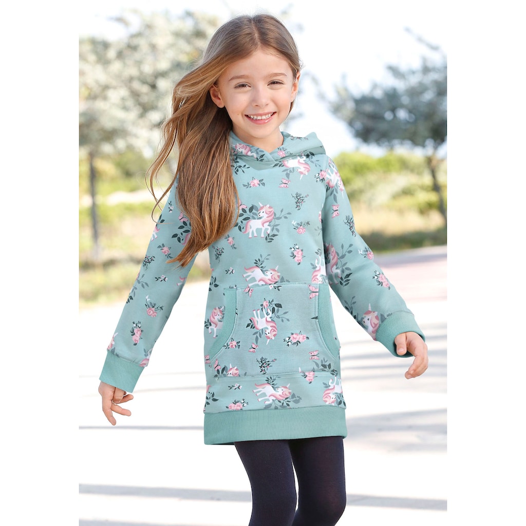 KIDSWORLD Sweatkleid »Einhorn«