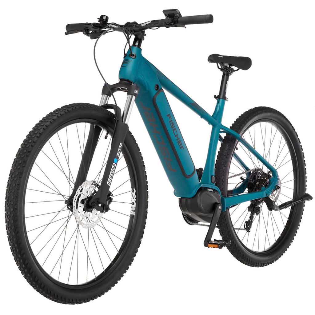 FISCHER Fahrrad E-Bike »MONTIS 4.1I 630«, 10 Gang, Shimano, Deore, Mittelmotor 250 W, (Schloss)