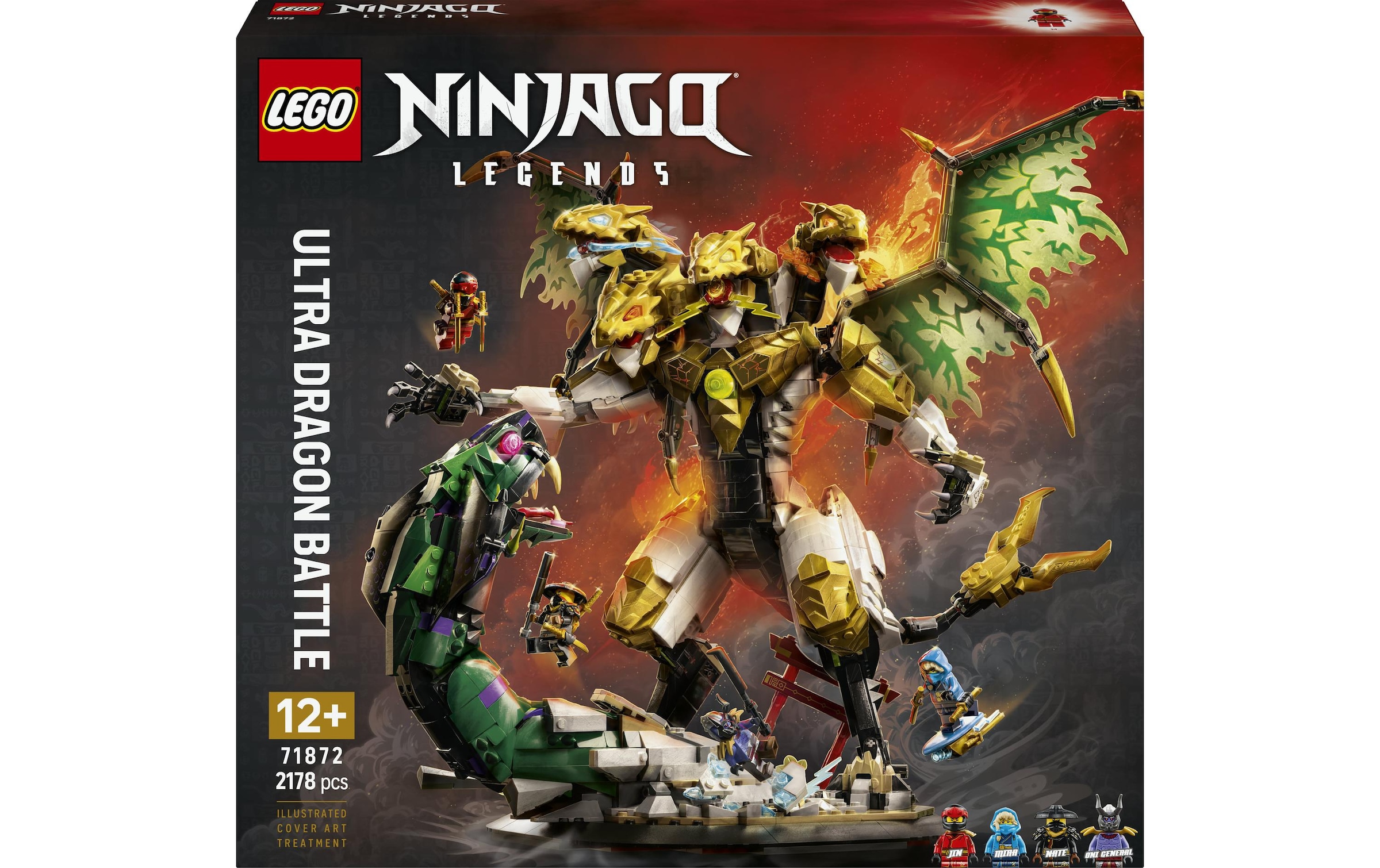LEGO® Konstruktionsspielsteine »Duell mit dem Ultradrachen (71872), LEGO Ninjago« Made in Europe