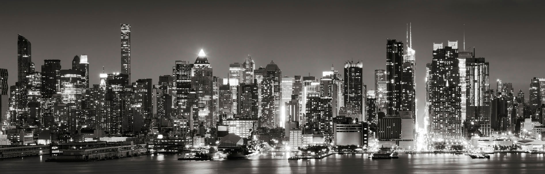 EXPRESS KÜCHEN Küchenrückwand »New York« grau